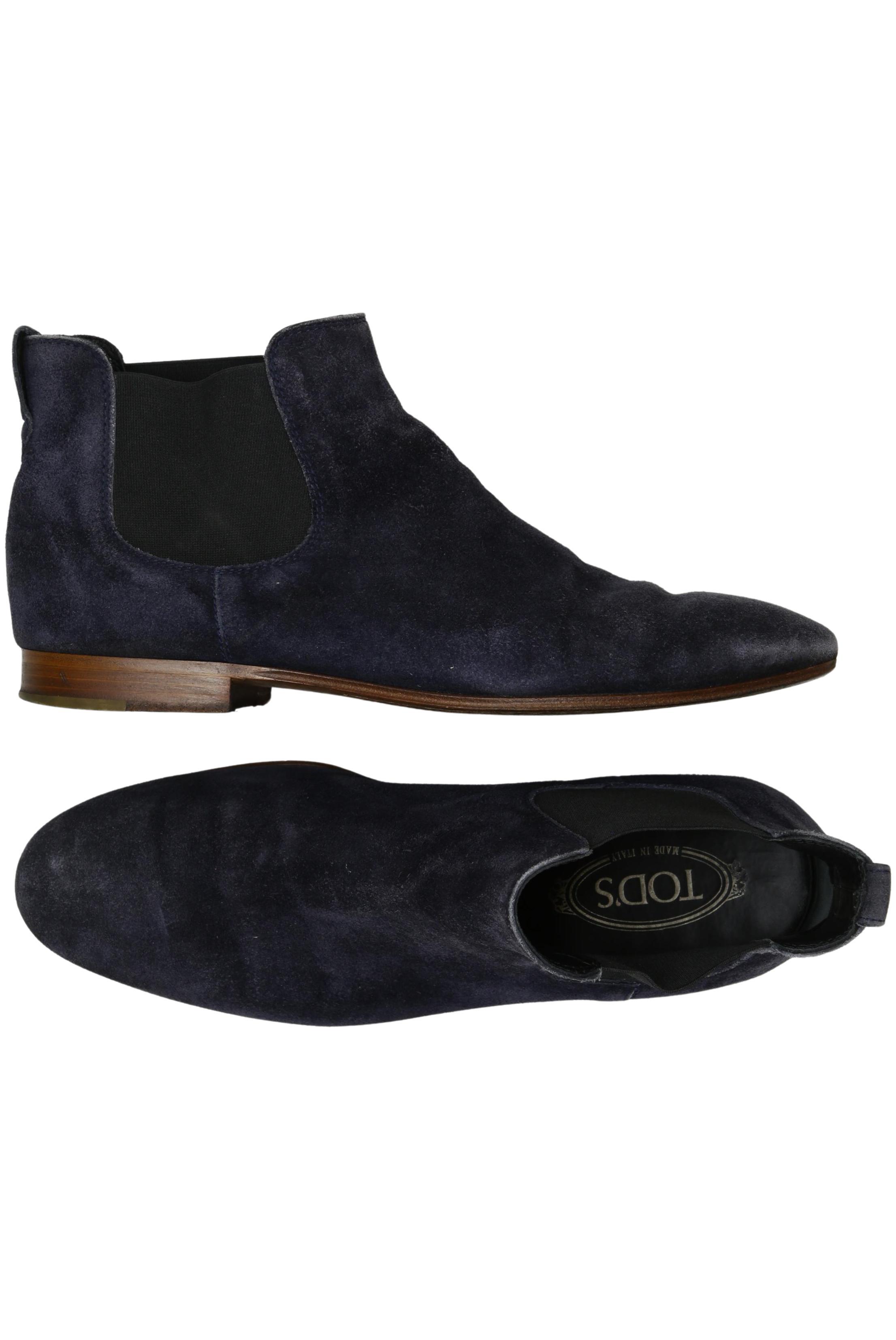 Thumbnail - Tod's Herren Stiefel, marineblau, Gr. 8