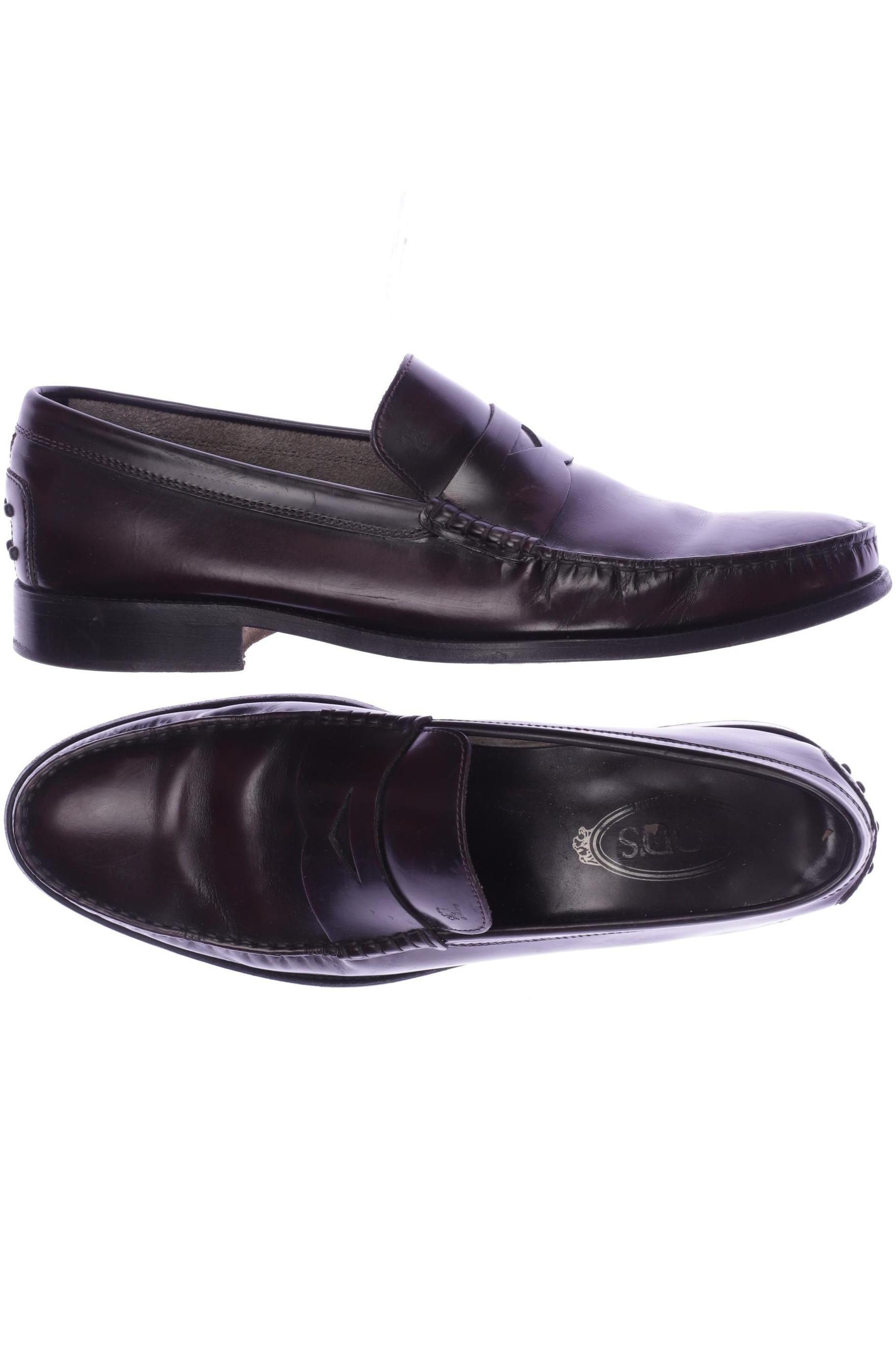 

Tod's Herren Halbschuh, bordeaux, Gr. 11