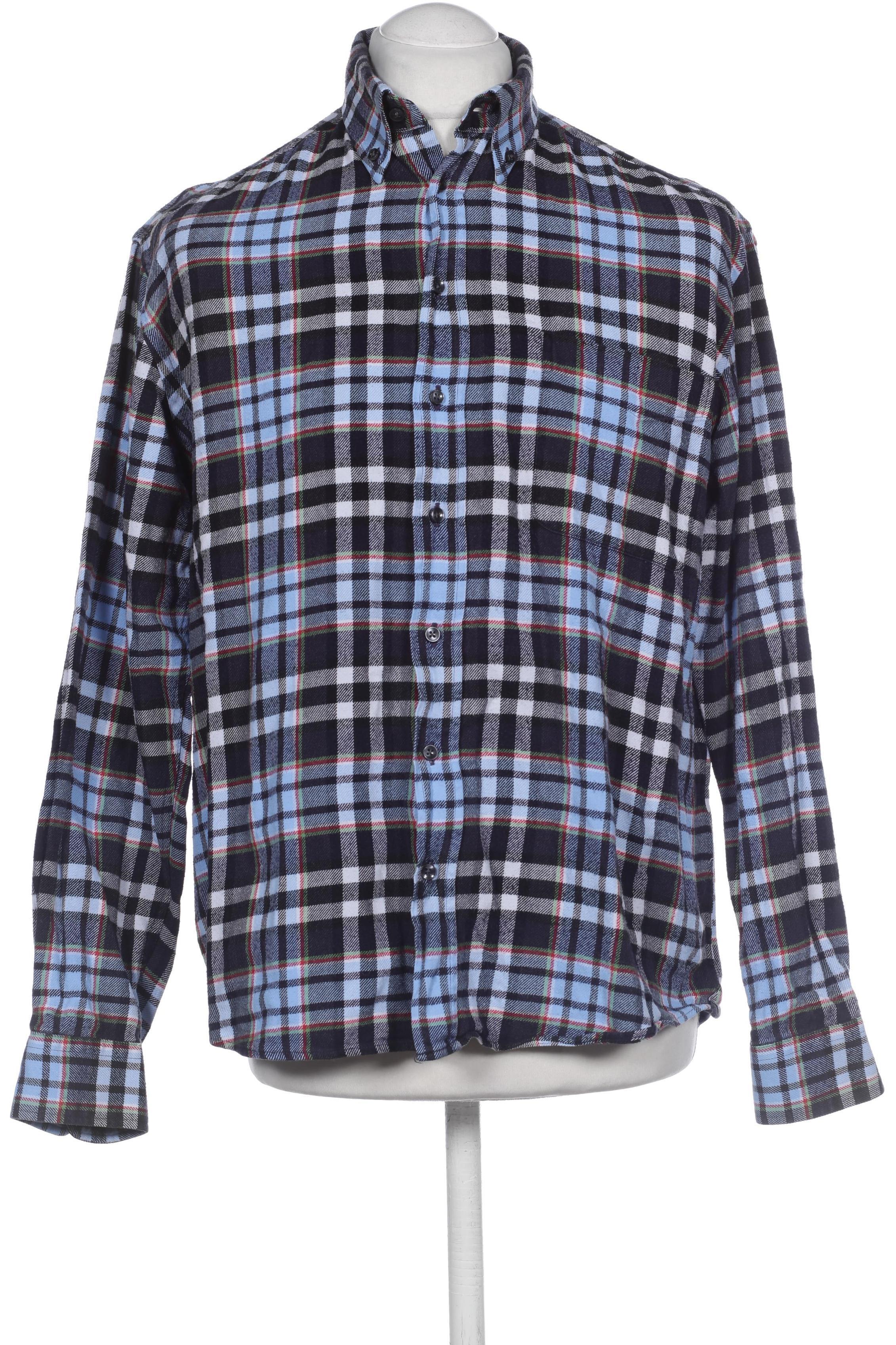 

Tom Rusborg Herren Hemd, blau, Gr.