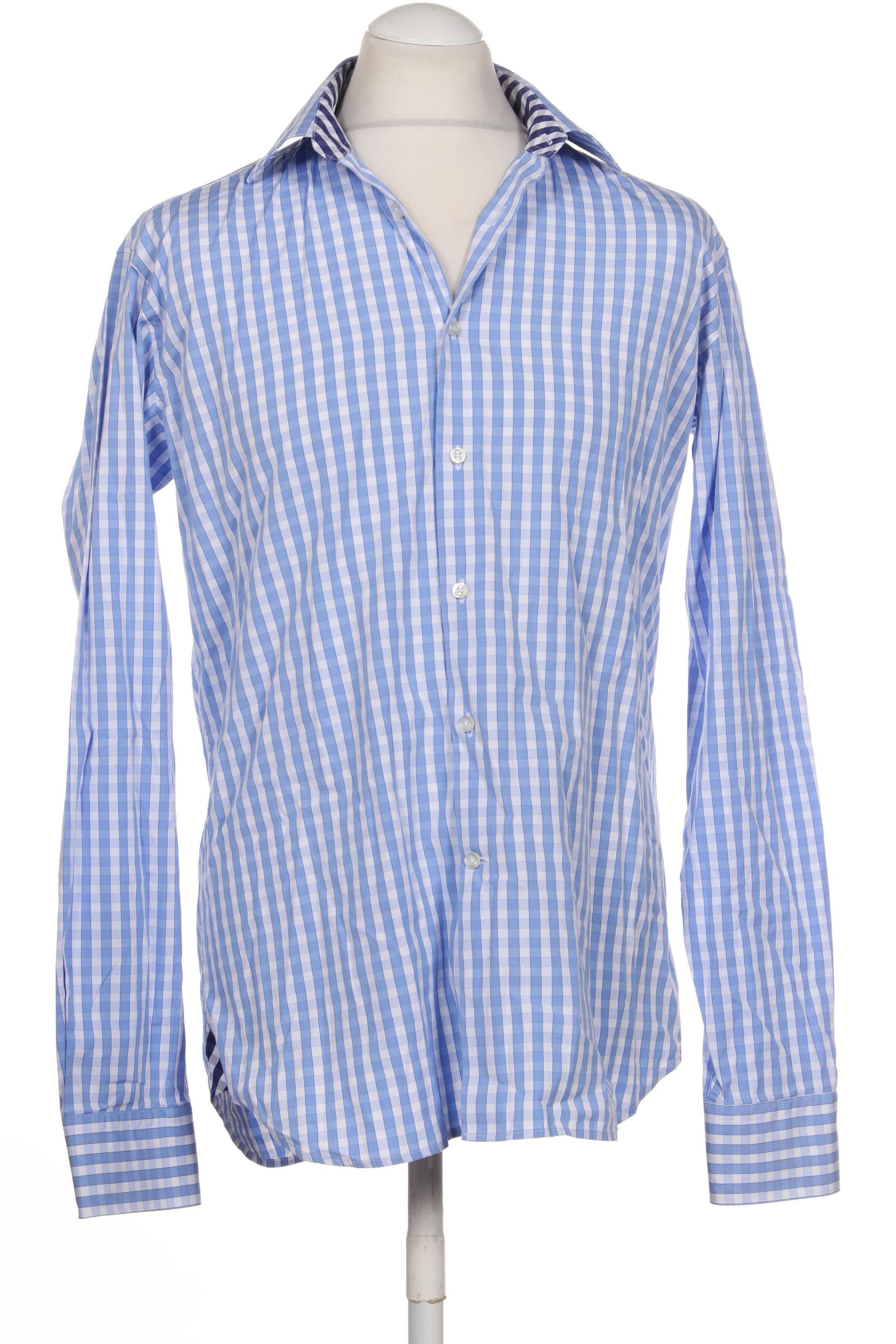 

Tom Rusborg Herren Hemd, blau, Gr.