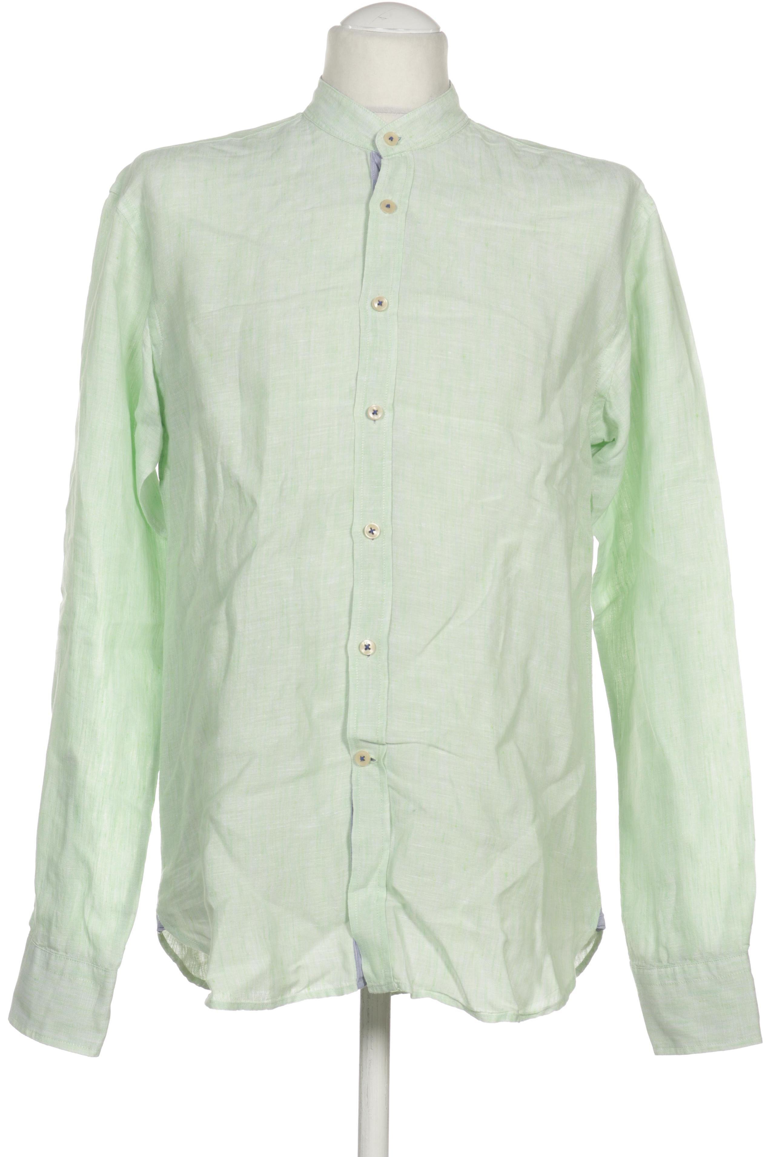 

Tom Rusborg Herren Hemd, grün, Gr.