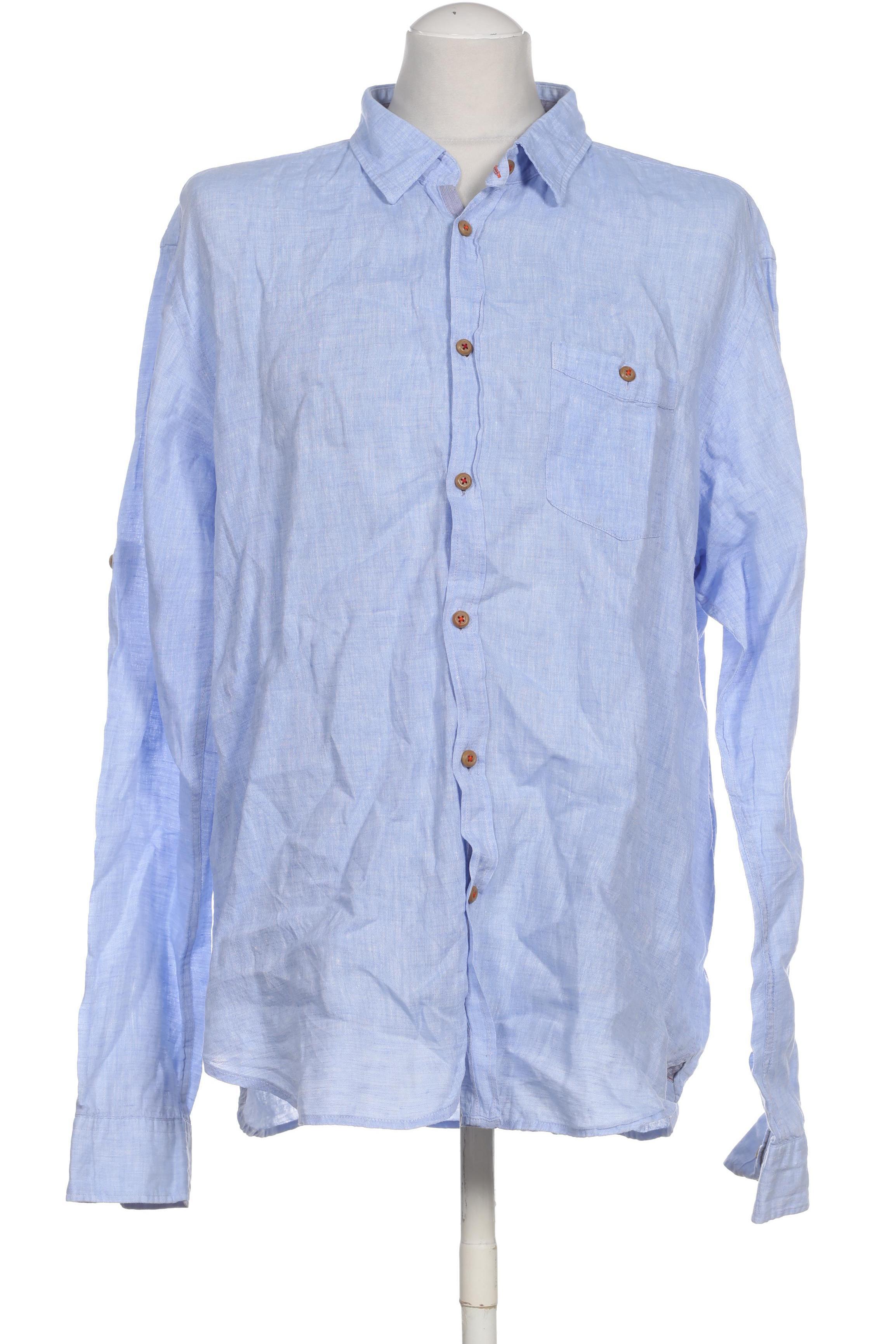 

Tom Rusborg Herren Hemd, blau, Gr.