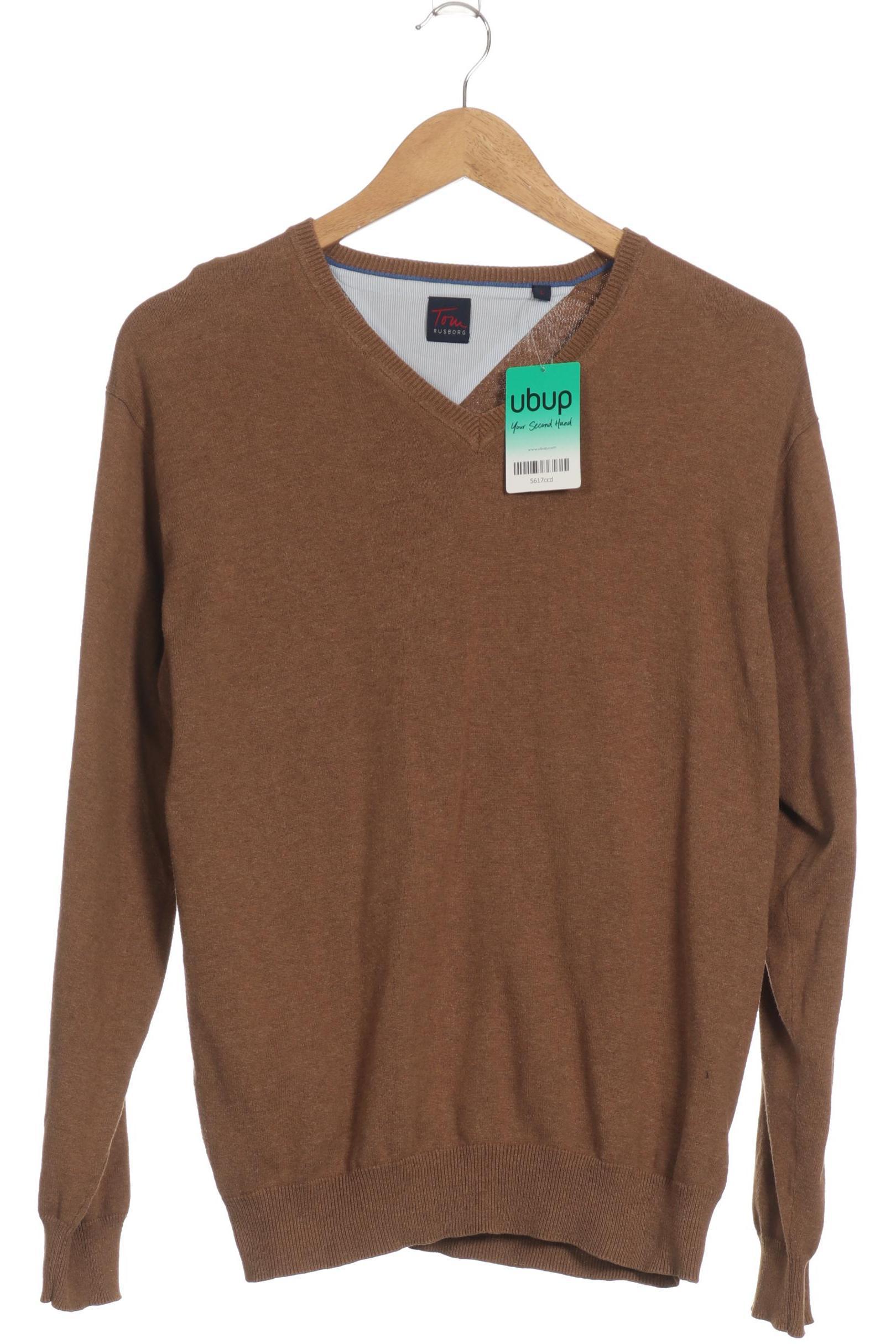 

Tom Rusborg Herren Pullover, braun, Gr.