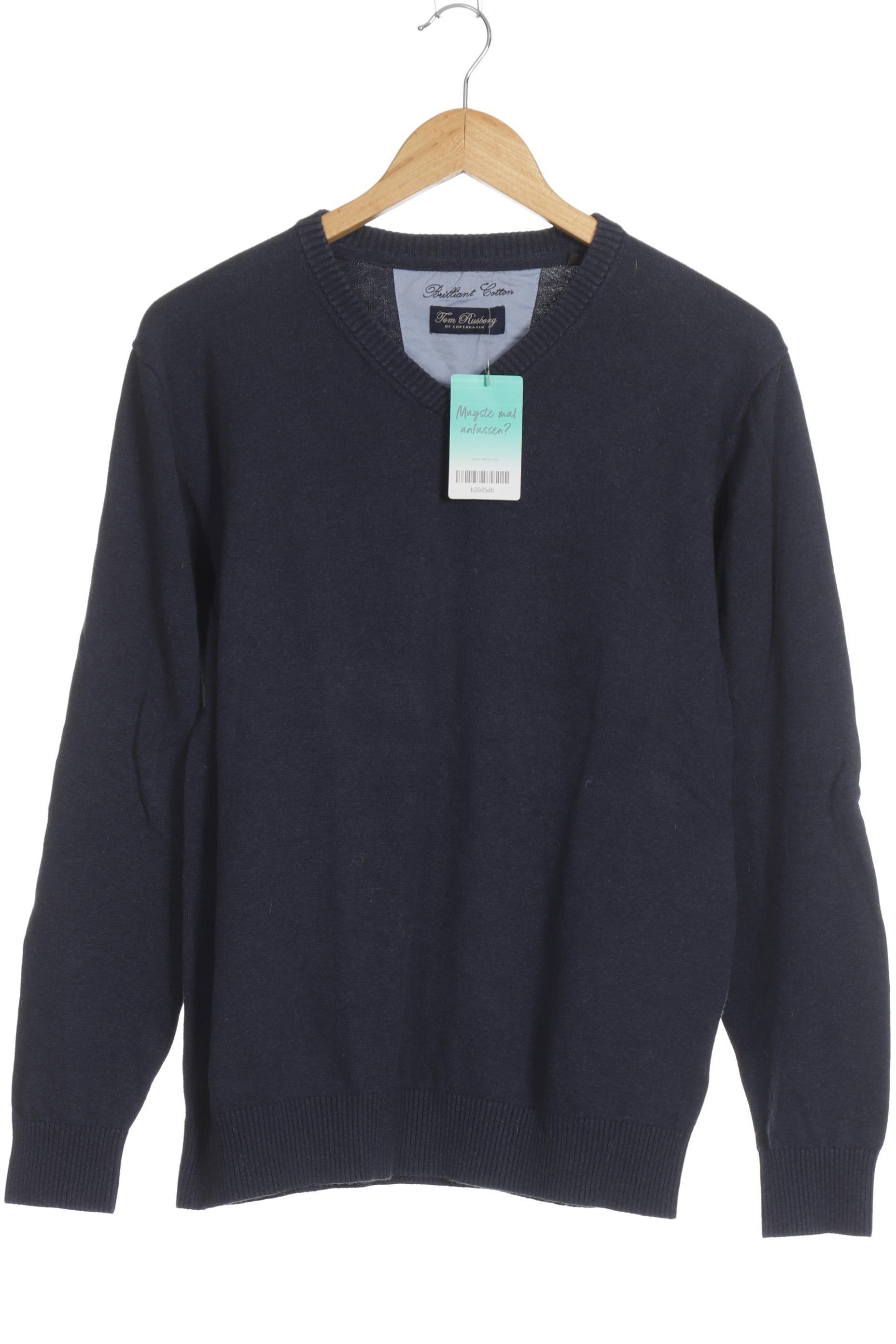

Tom Rusborg Herren Pullover, blau, Gr.