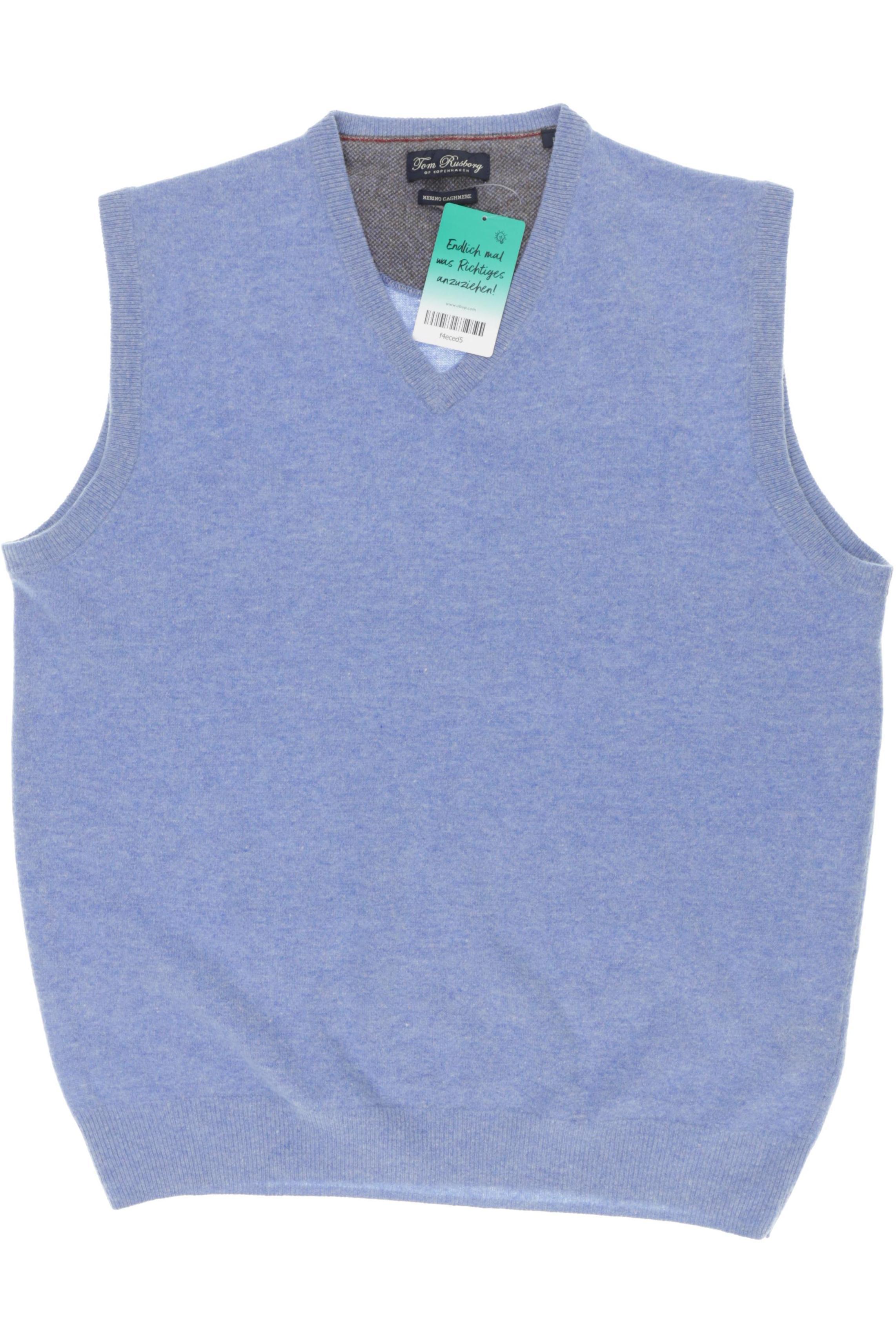 

Tom Rusborg Herren Pullover, blau, Gr.