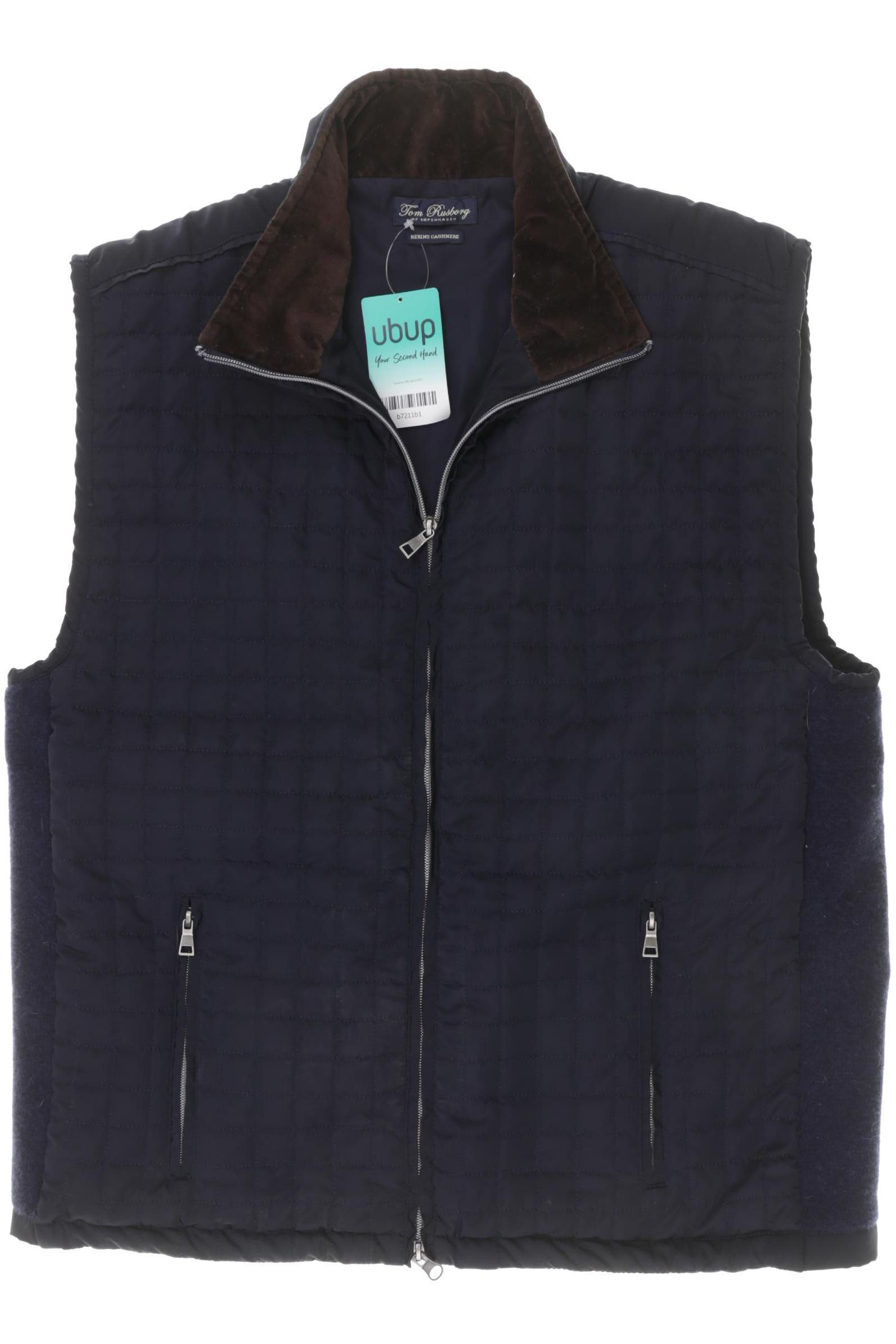 

Tom Rusborg Herren Weste, blau, Gr.