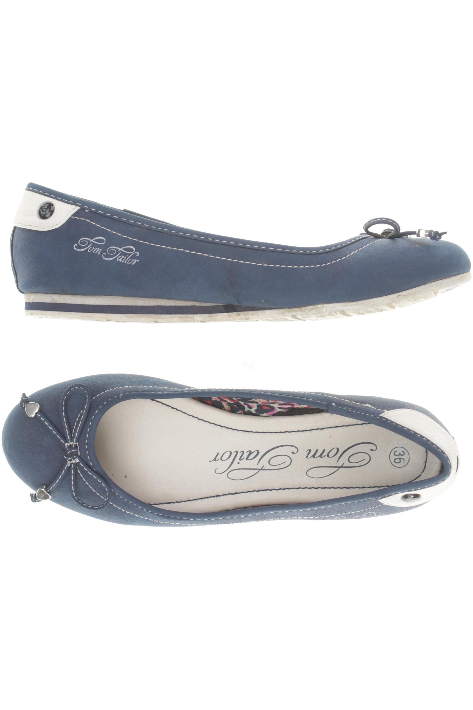 

Tom Tailor Damen Ballerinas, blau, Gr. 36