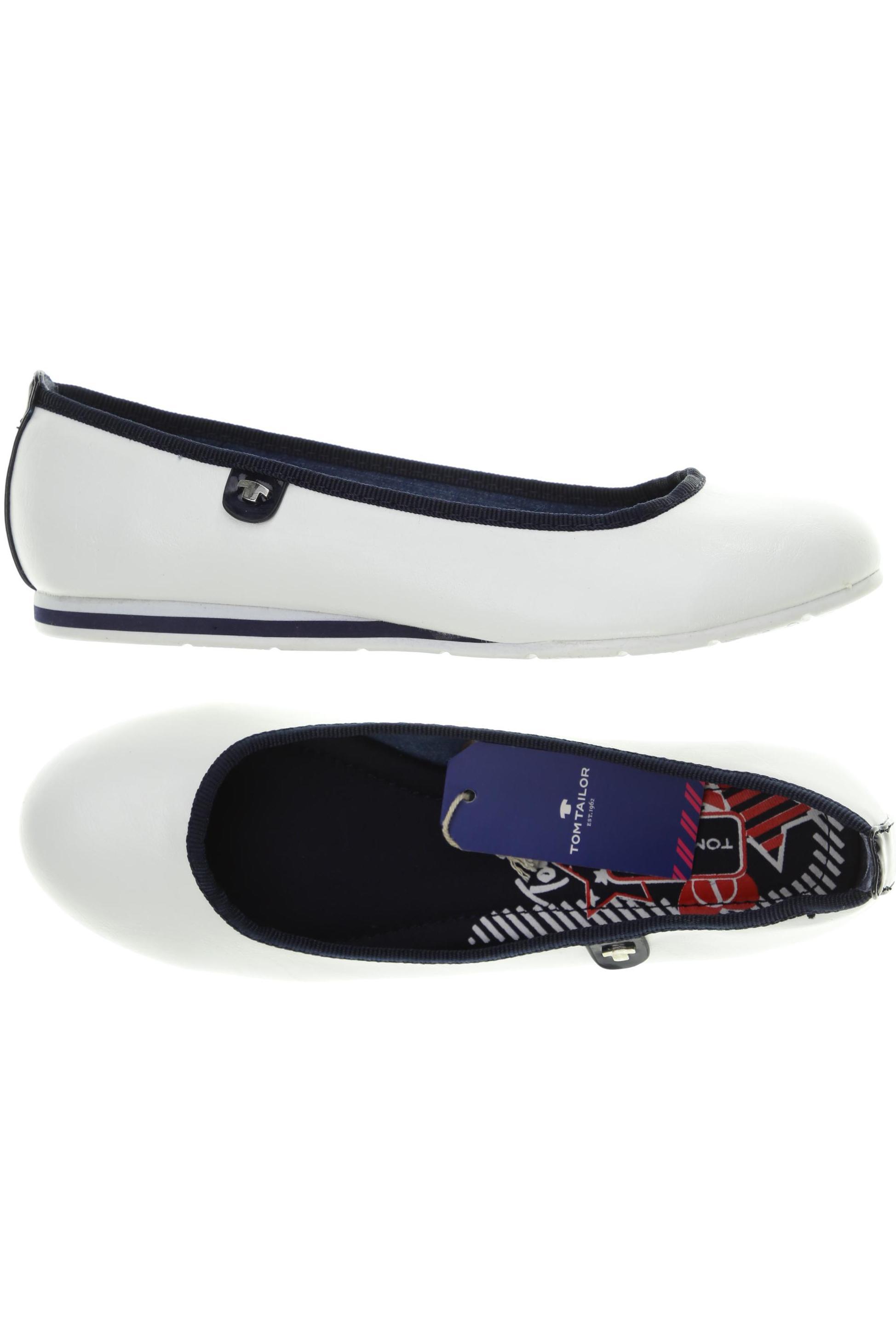 

Tom Tailor Damen Ballerinas, weiß, Gr. 40