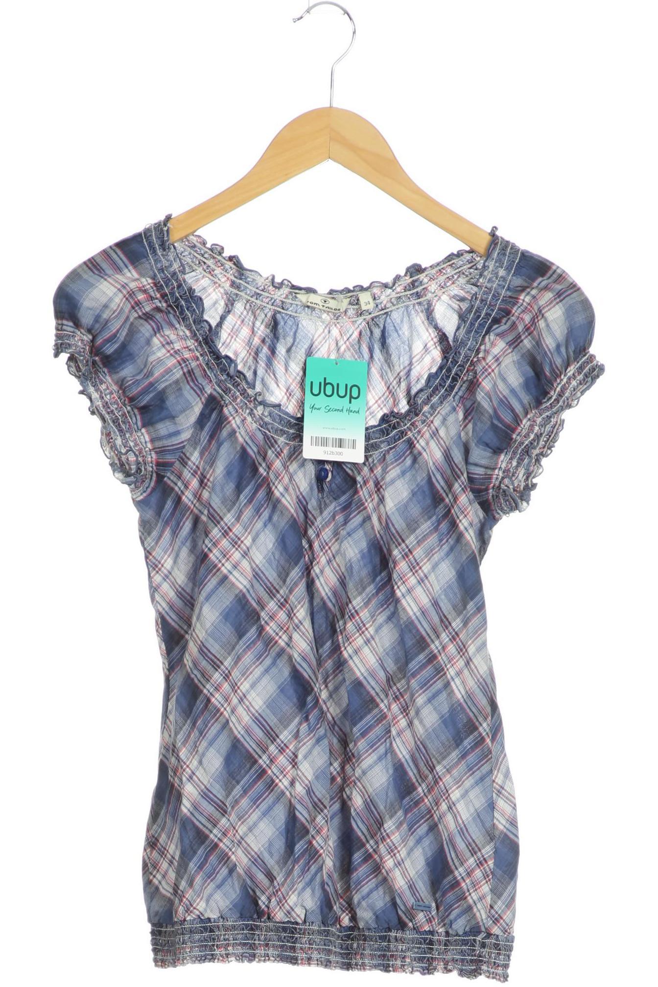 

Tom Tailor Damen Bluse, blau, Gr. 34