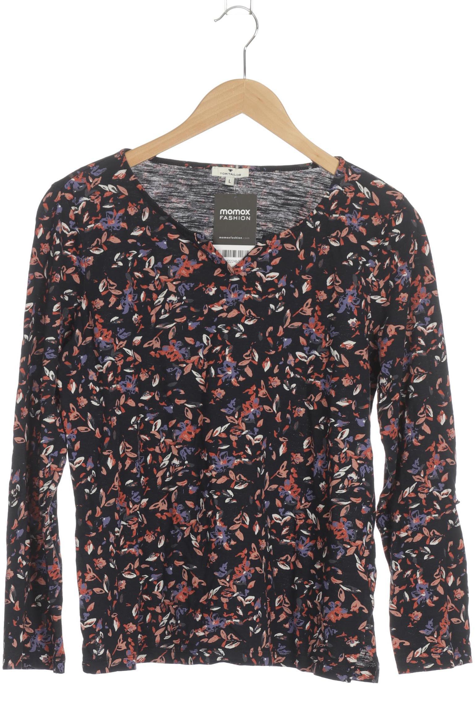 

Tom Tailor Damen Langarmshirt, blau, Gr.