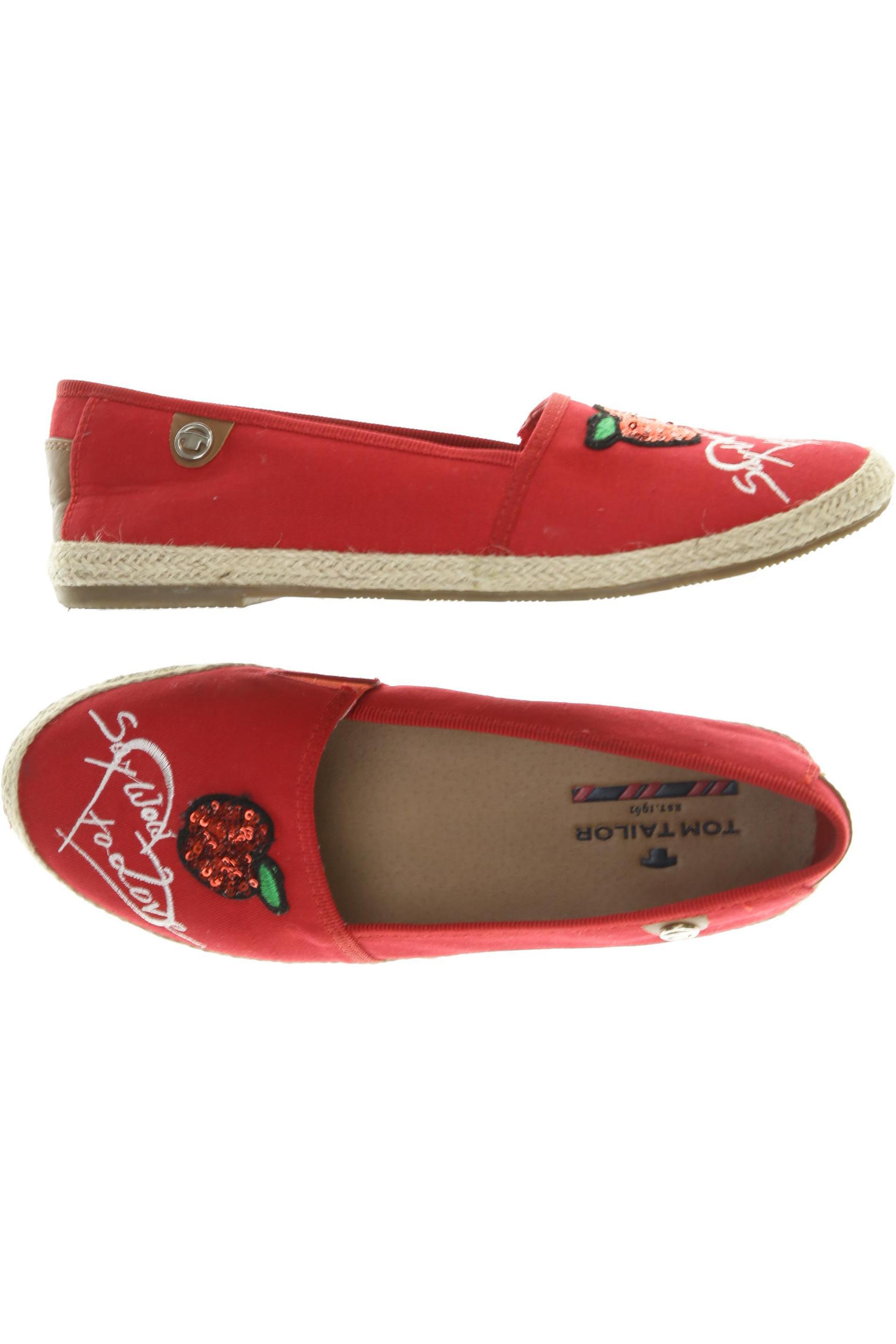 

Tom Tailor Damen Halbschuh, rot, Gr. 40