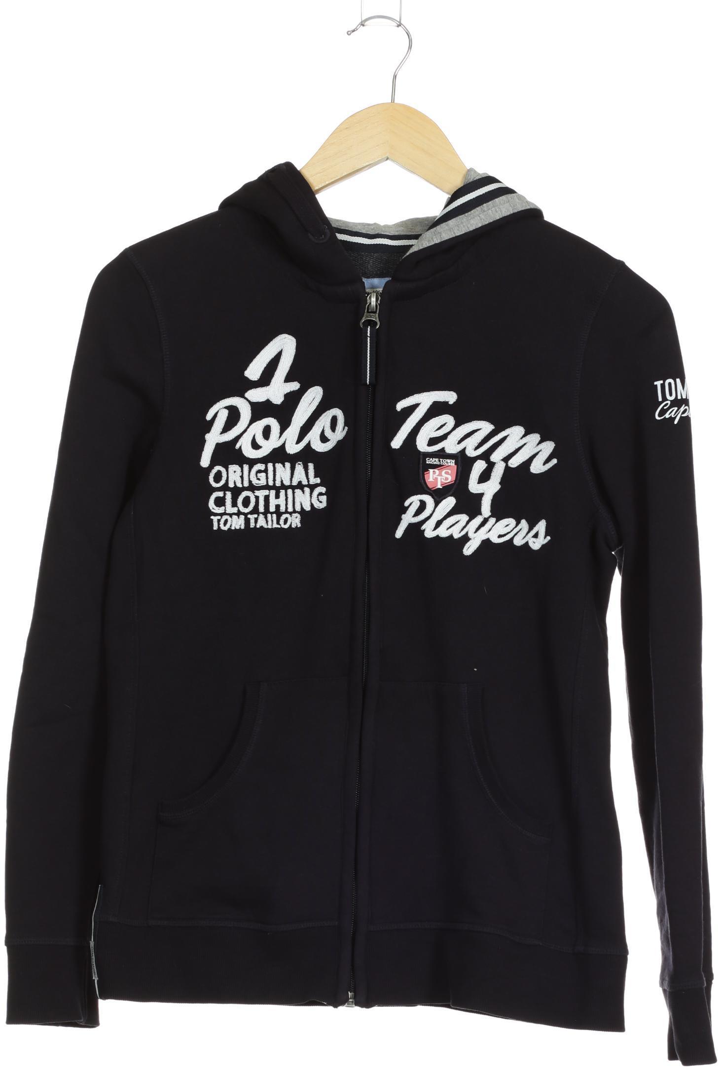 

Tom Tailor Damen Kapuzenpullover, blau, Gr.