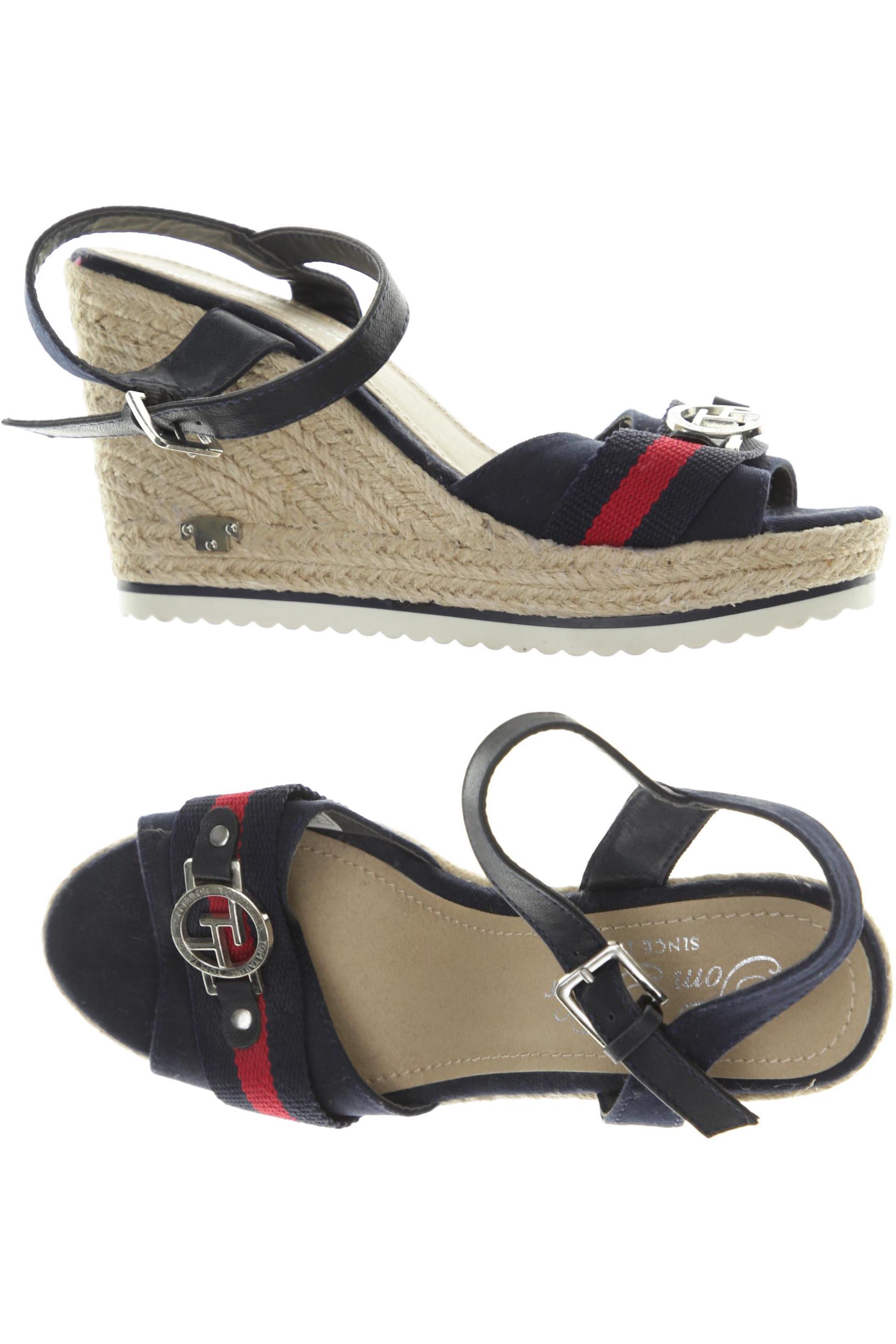 

Tom Tailor Damen Sandale, blau, Gr. 38