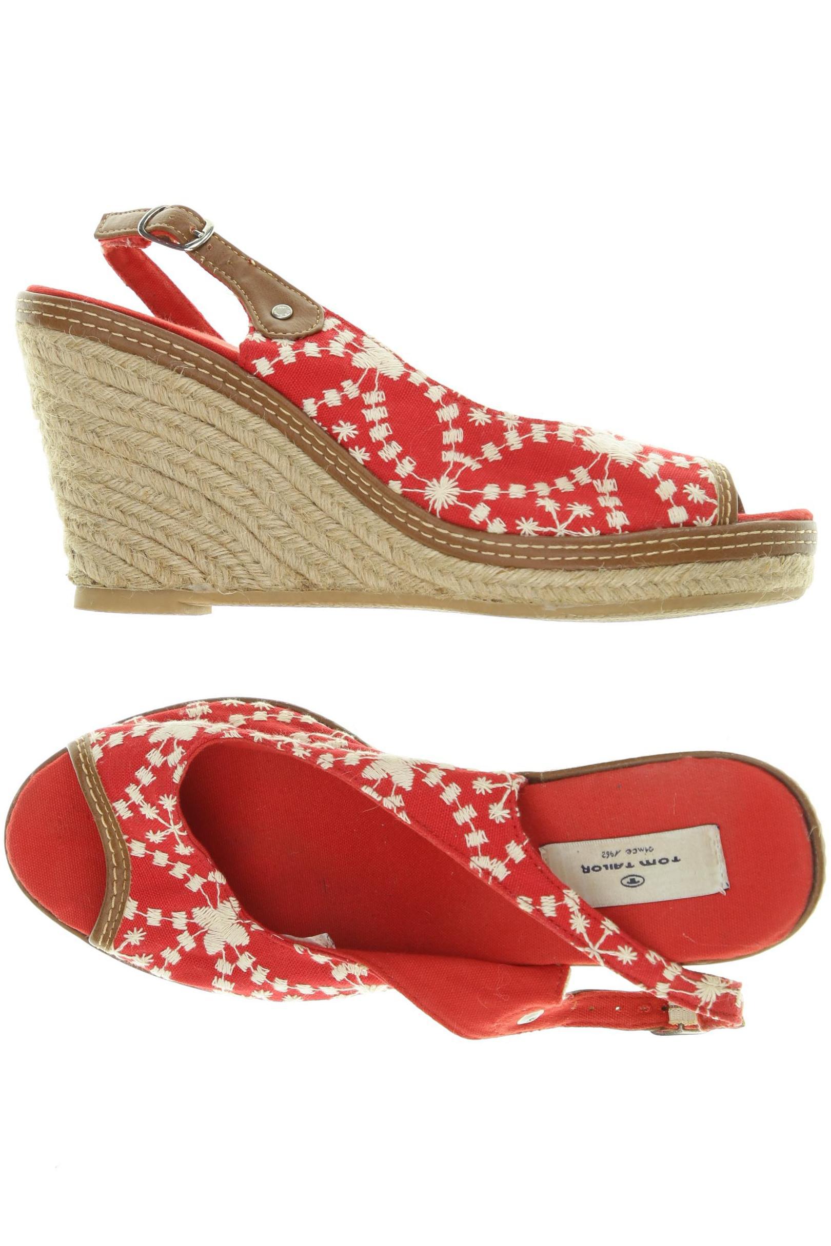 

Tom Tailor Damen Sandale, rot, Gr. 40