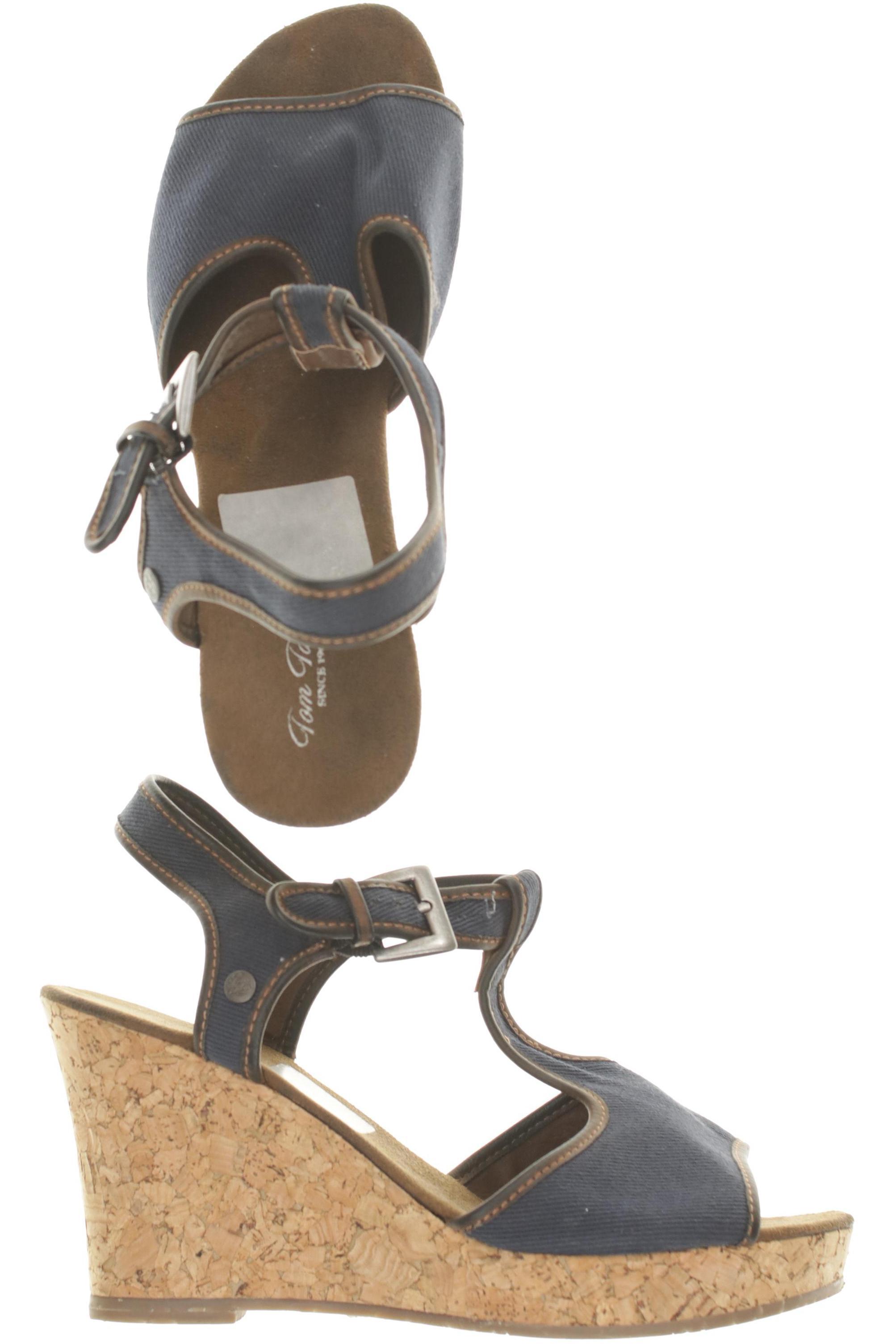 

Tom Tailor Damen Sandale, blau, Gr. 41