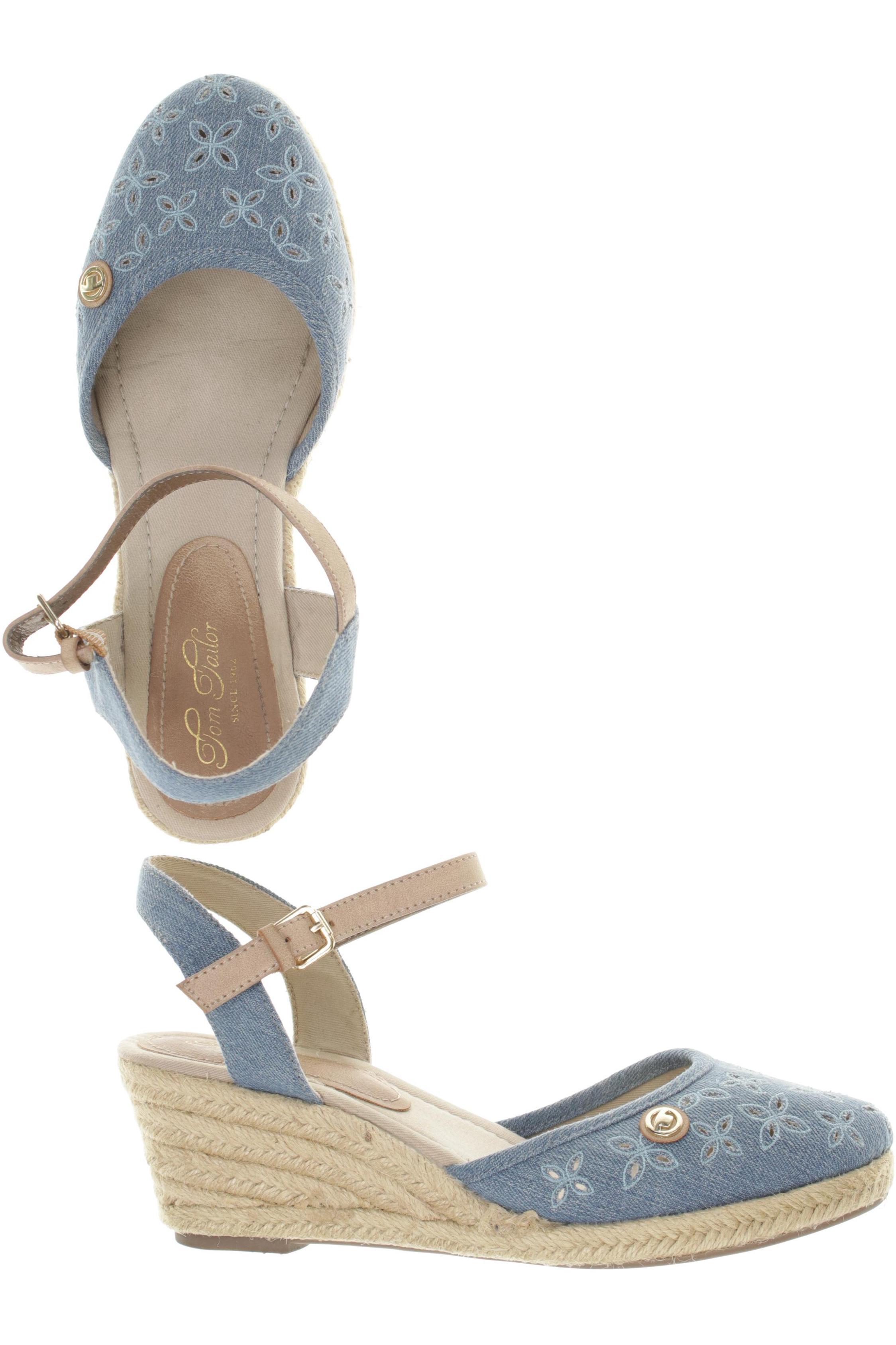 

Tom Tailor Damen Sandale, blau, Gr. 41