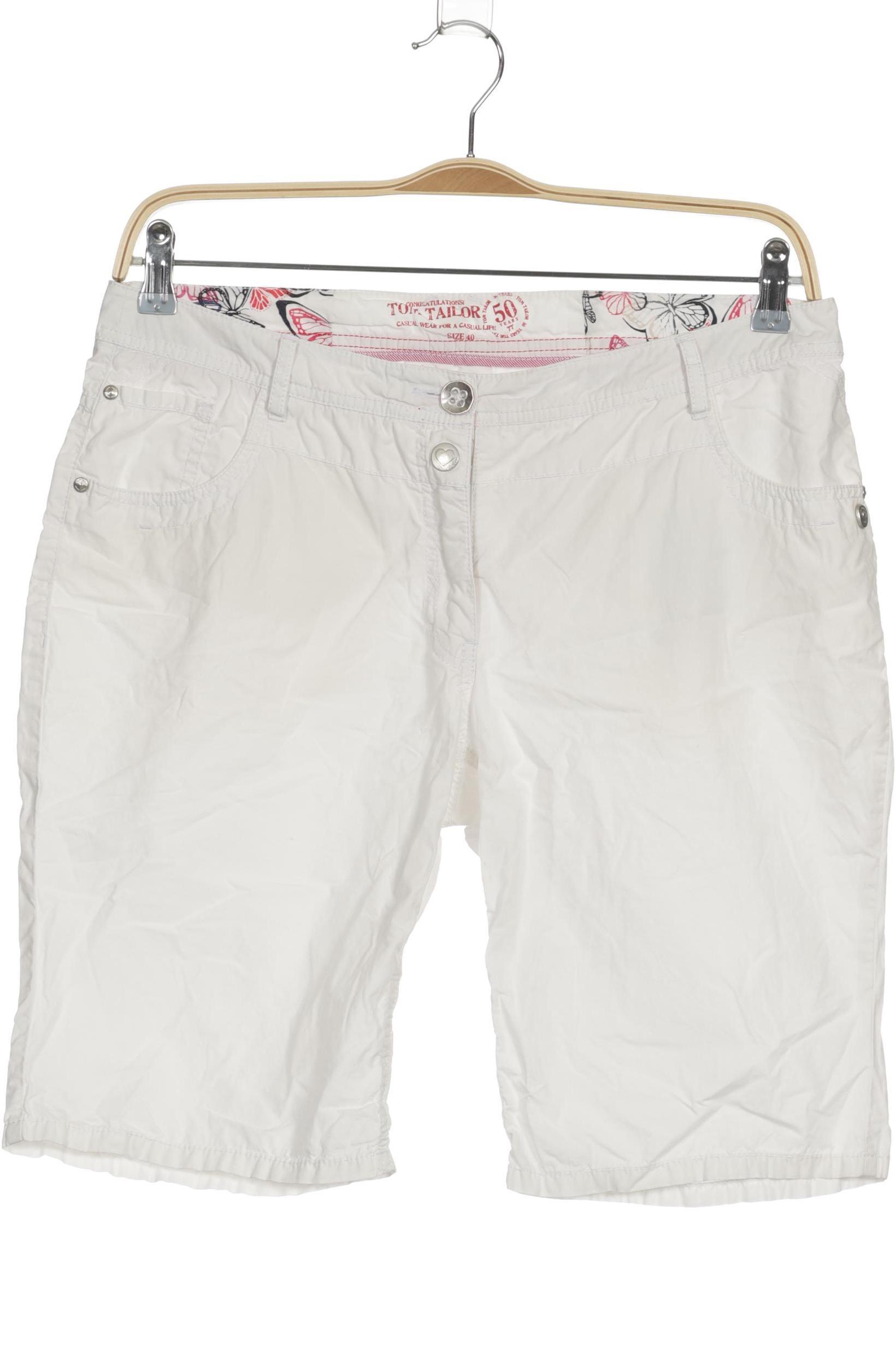 

Tom Tailor Damen Shorts, weiß, Gr. 40