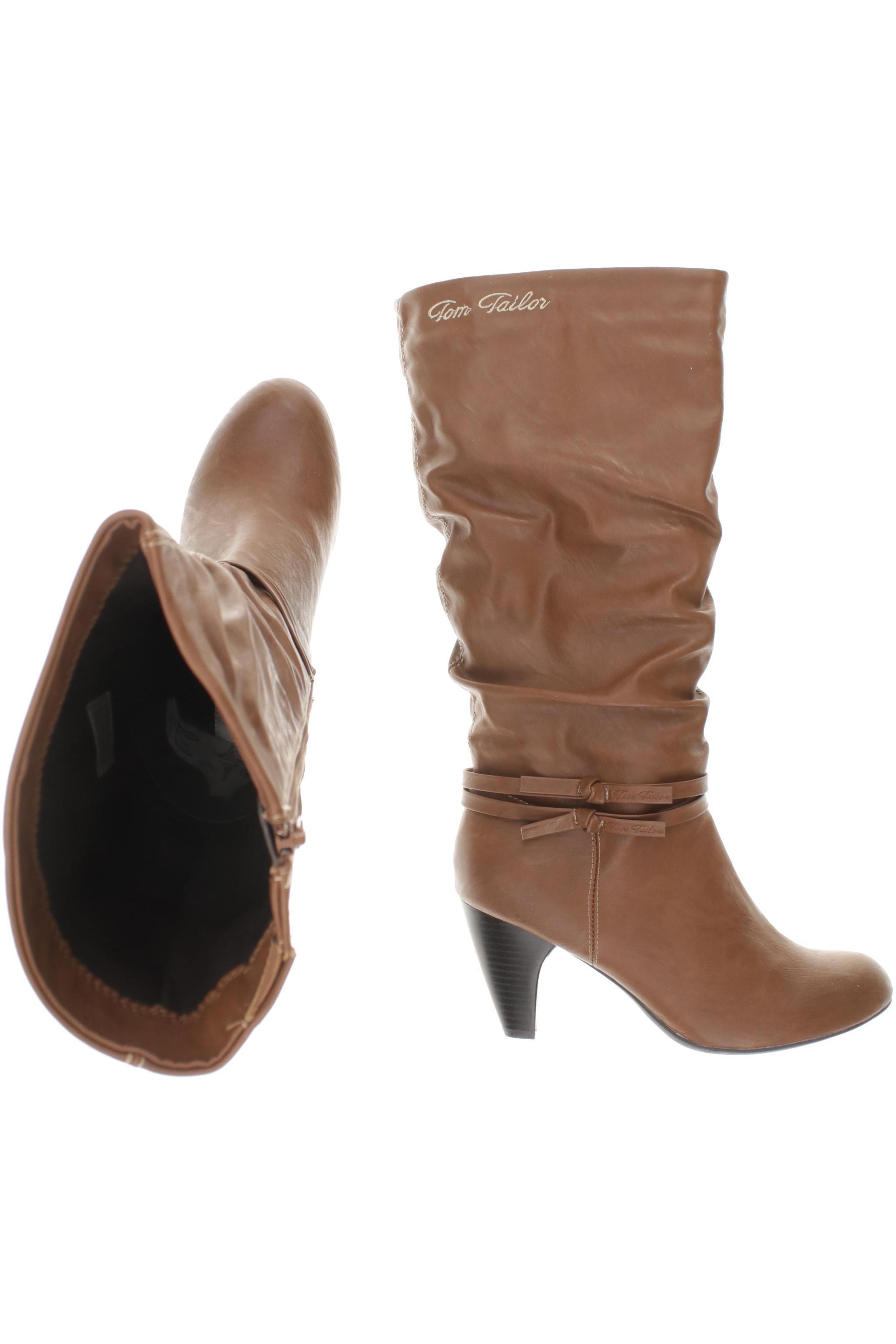 

Tom Tailor Damen Stiefel, braun, Gr. 39