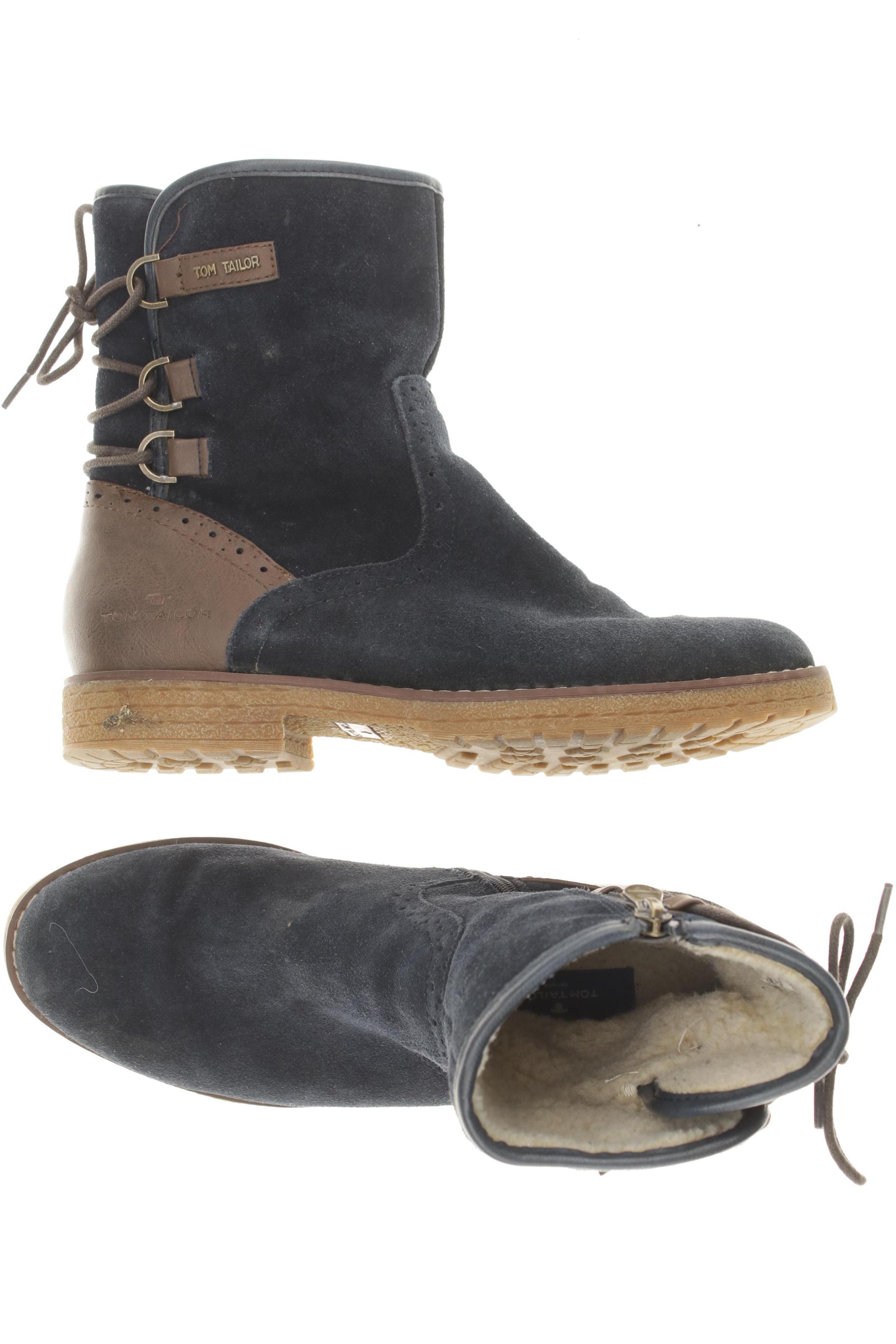 

Tom Tailor Damen Stiefelette, blau, Gr. 39