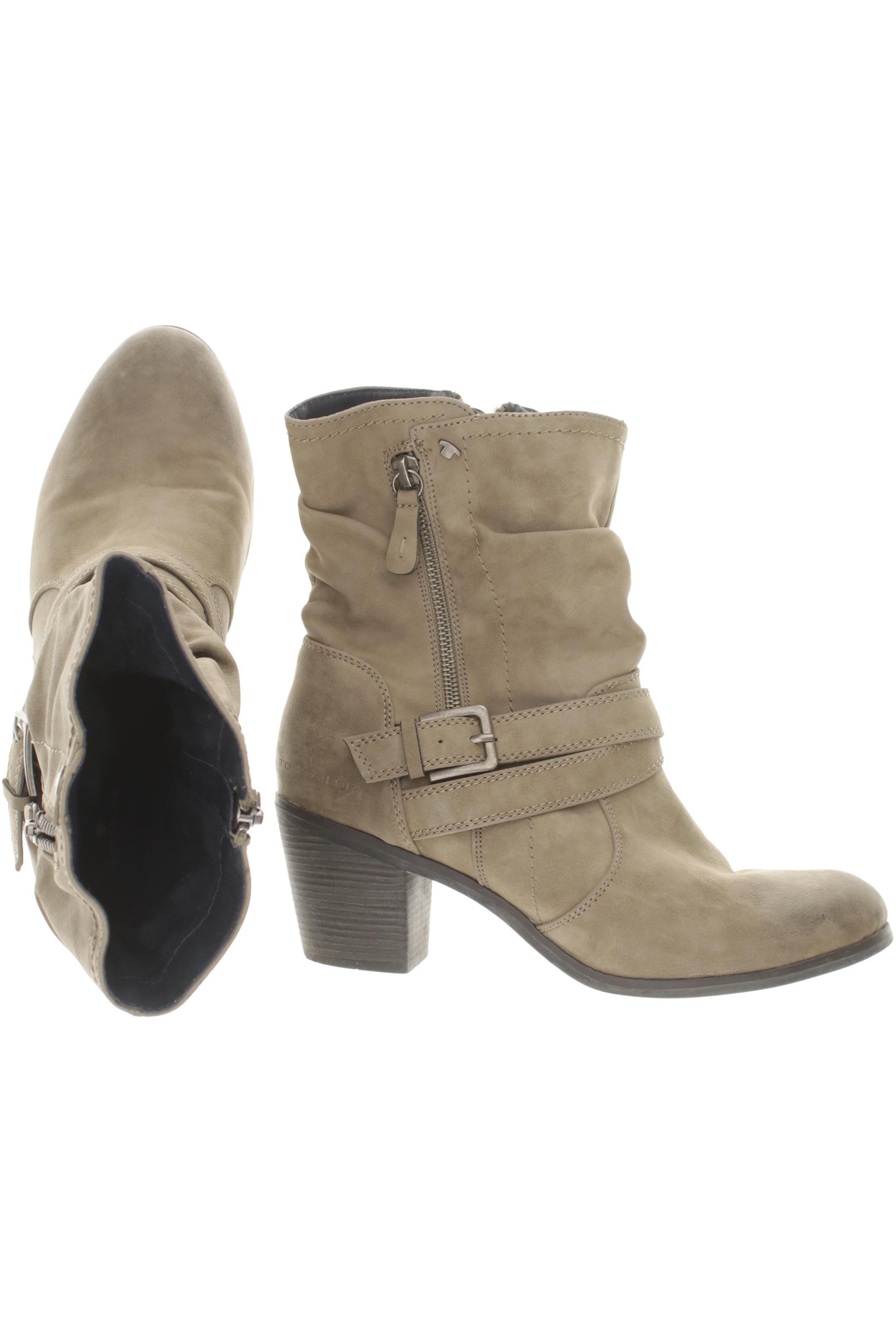 

Tom Tailor Damen Stiefelette, beige, Gr. 39