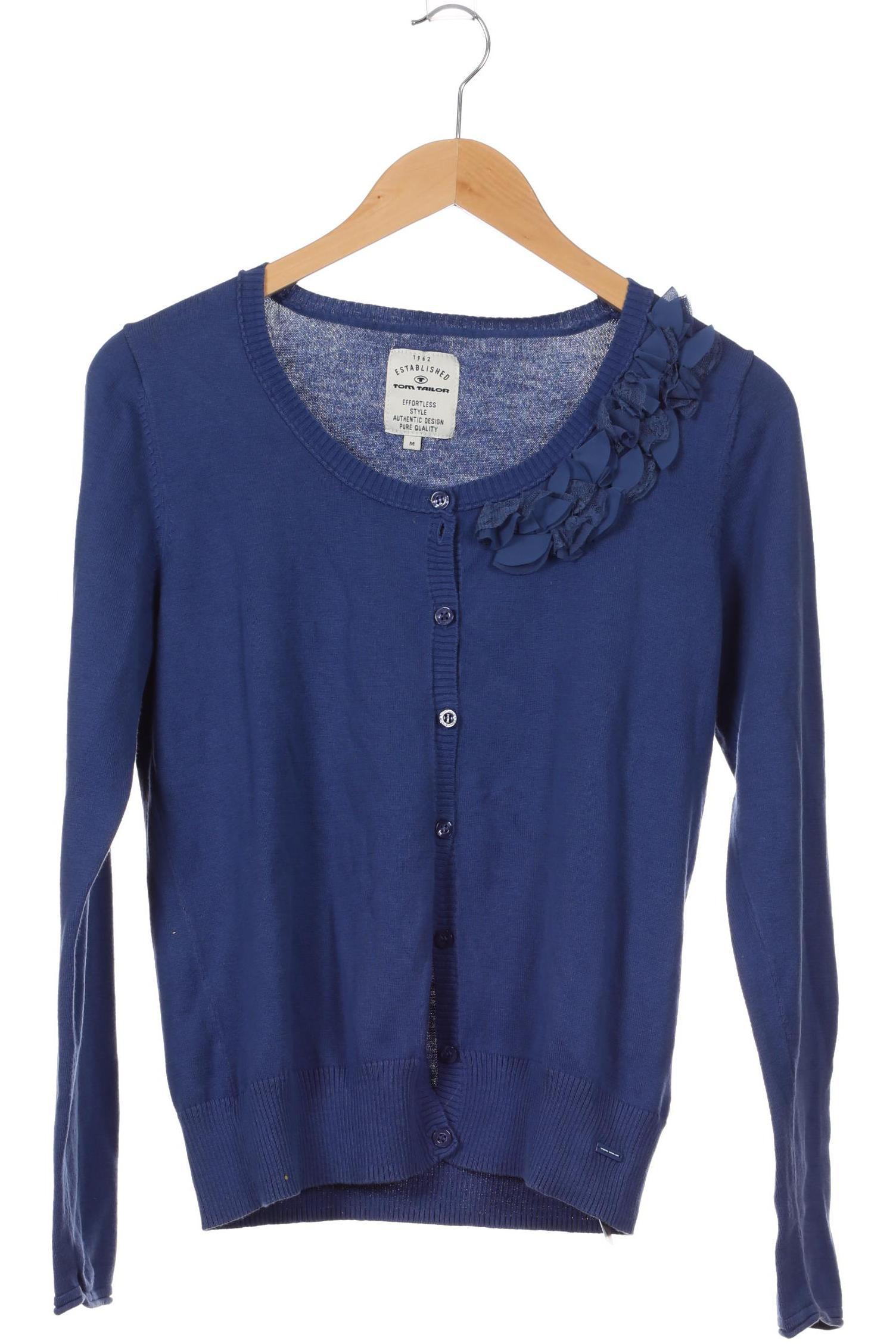 

Tom Tailor Damen Strickjacke, blau, Gr.