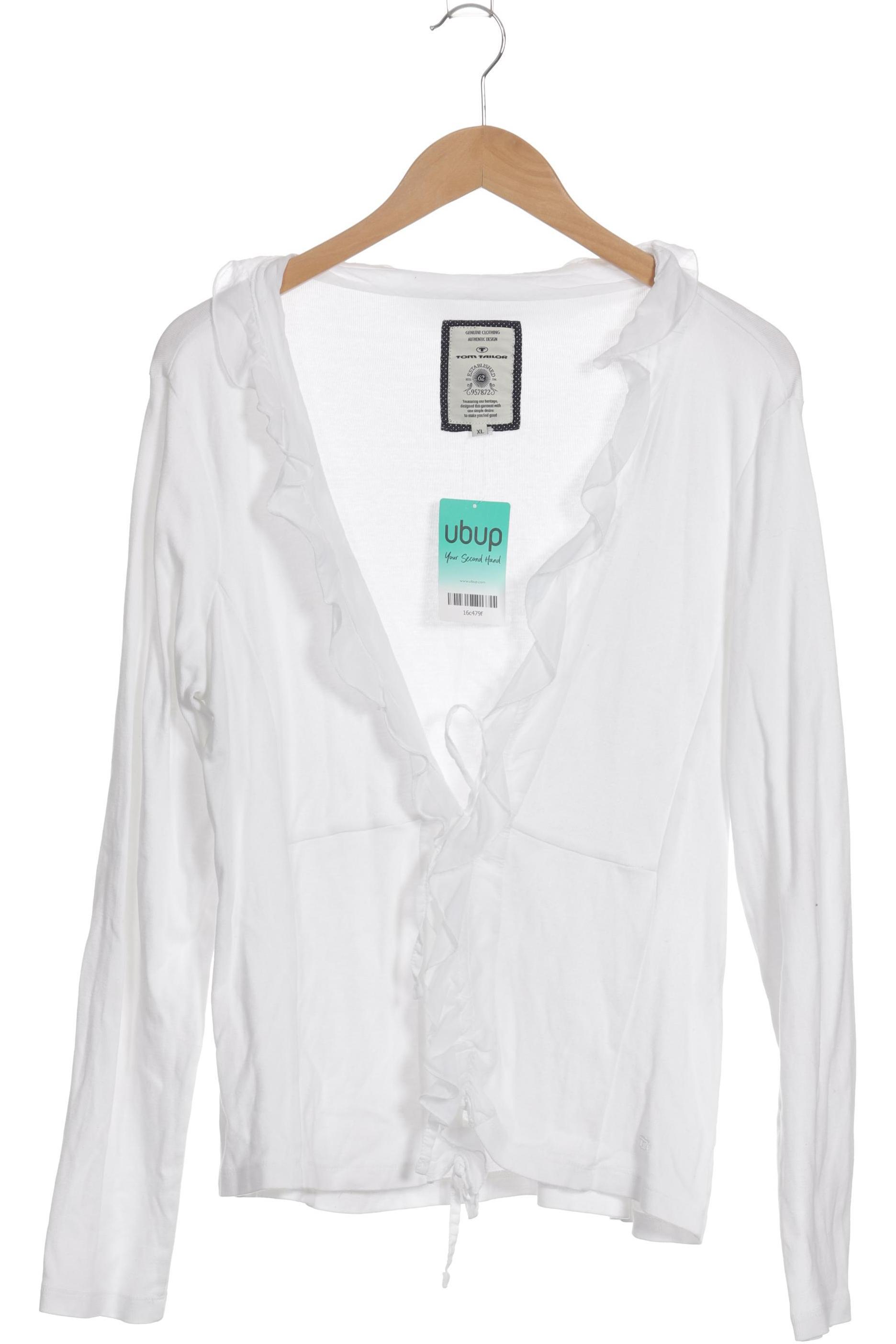 

Tom Tailor Damen Strickjacke, weiß, Gr.