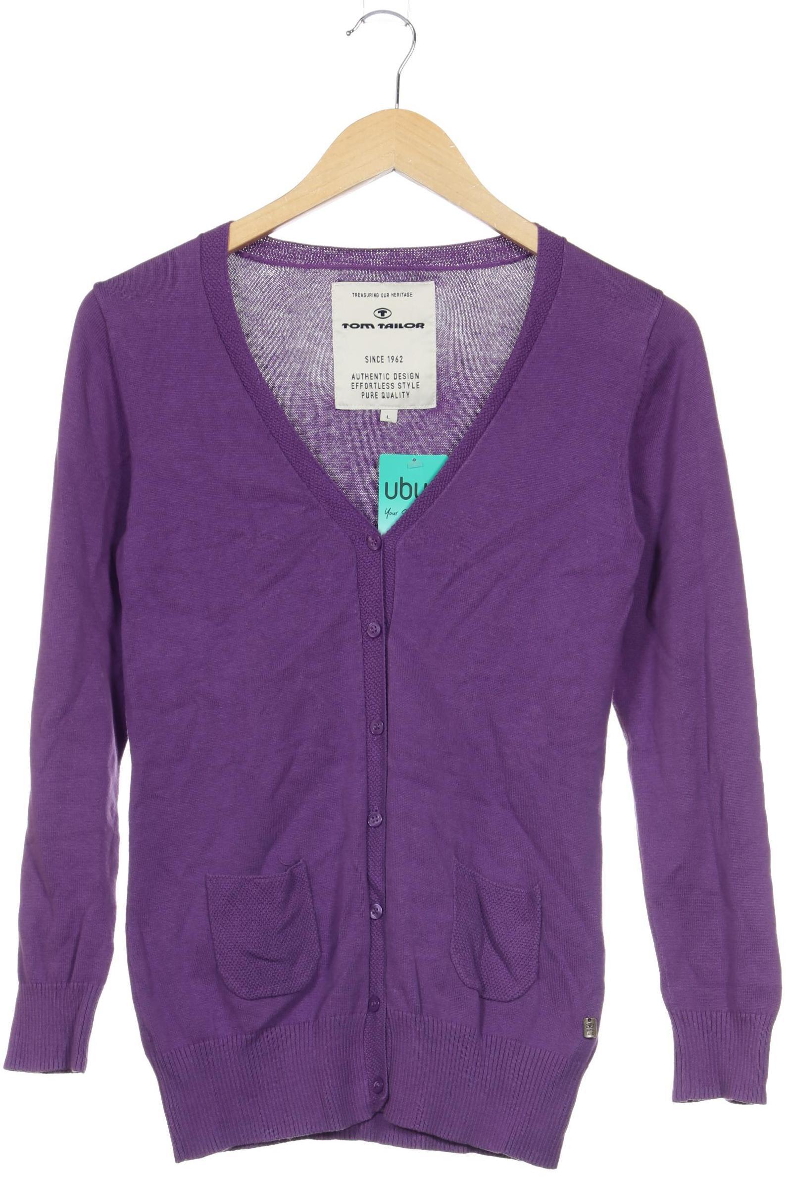 

Tom Tailor Damen Strickjacke, lila, Gr.