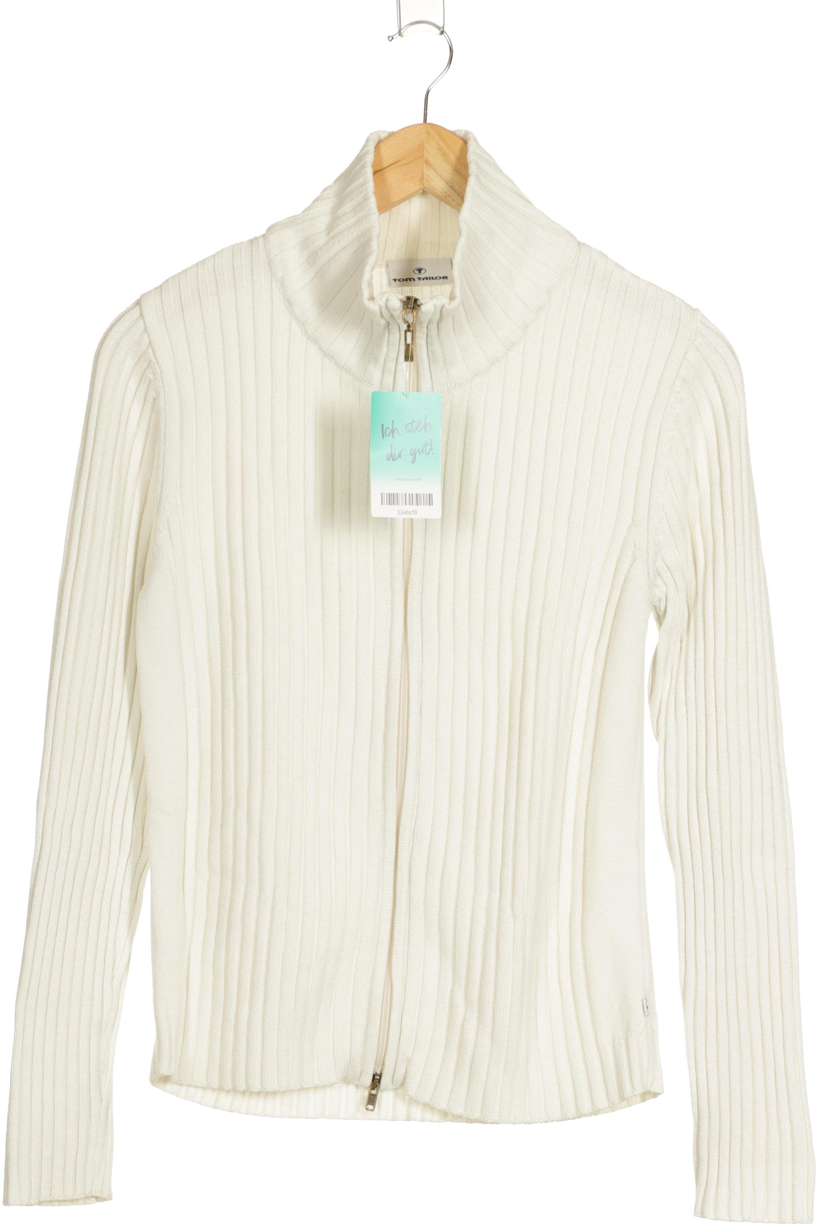 

Tom Tailor Damen Strickjacke, weiß, Gr.