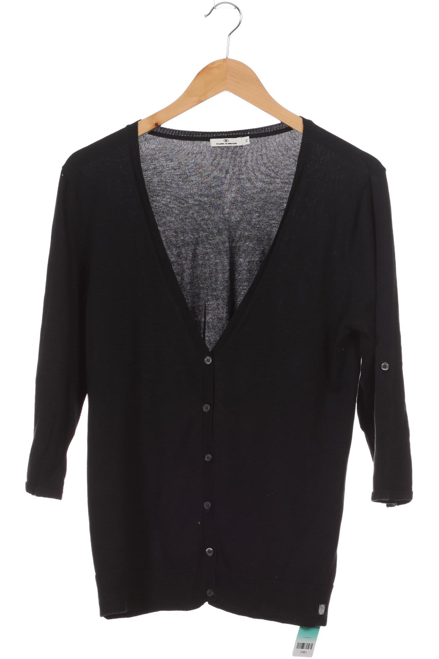 

Tom Tailor Damen Strickjacke, schwarz, Gr.