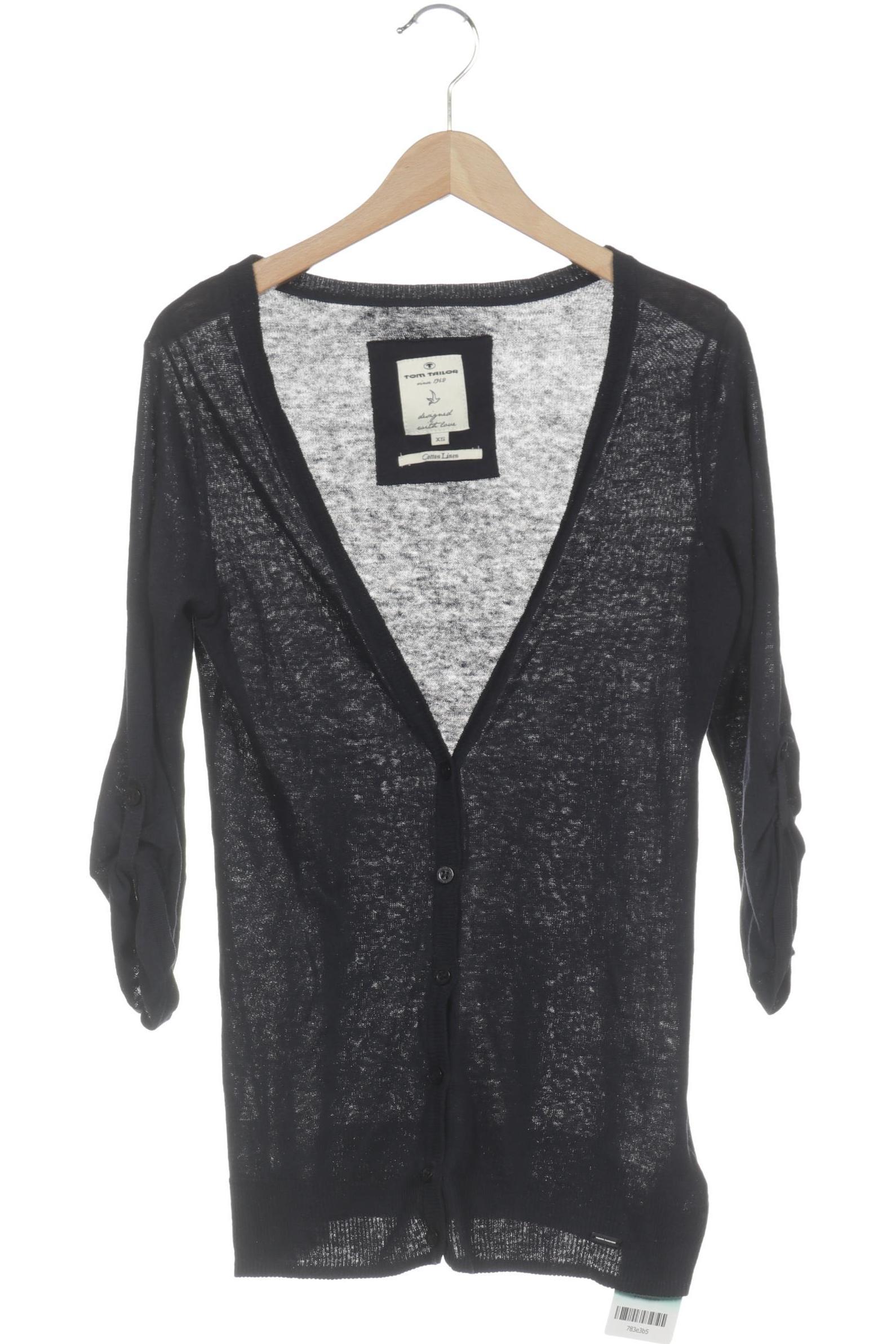 

Tom Tailor Damen Strickjacke, blau, Gr.