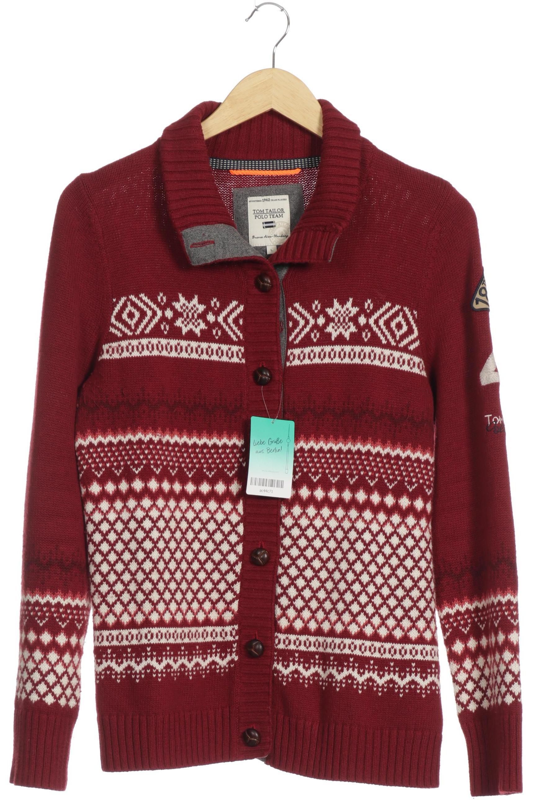 

Tom Tailor Damen Strickjacke, rot, Gr.