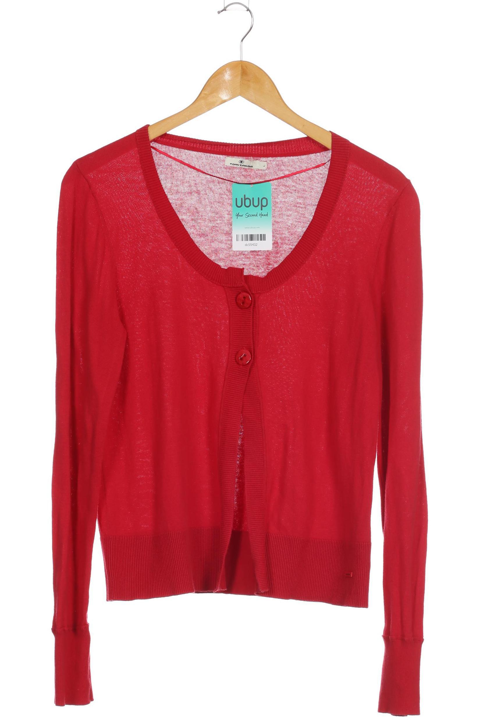 

Tom Tailor Damen Strickjacke, rot, Gr.