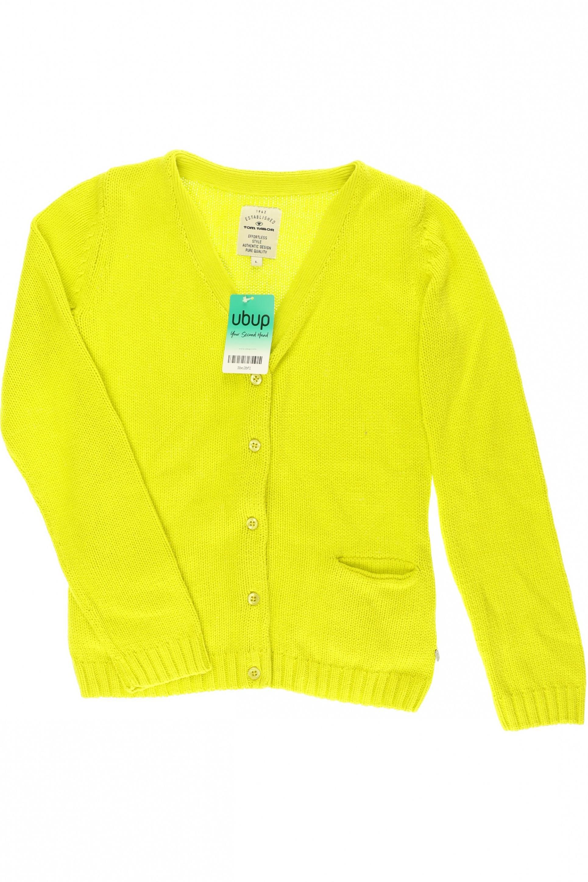 

Tom Tailor Damen Strickjacke, gelb, Gr.