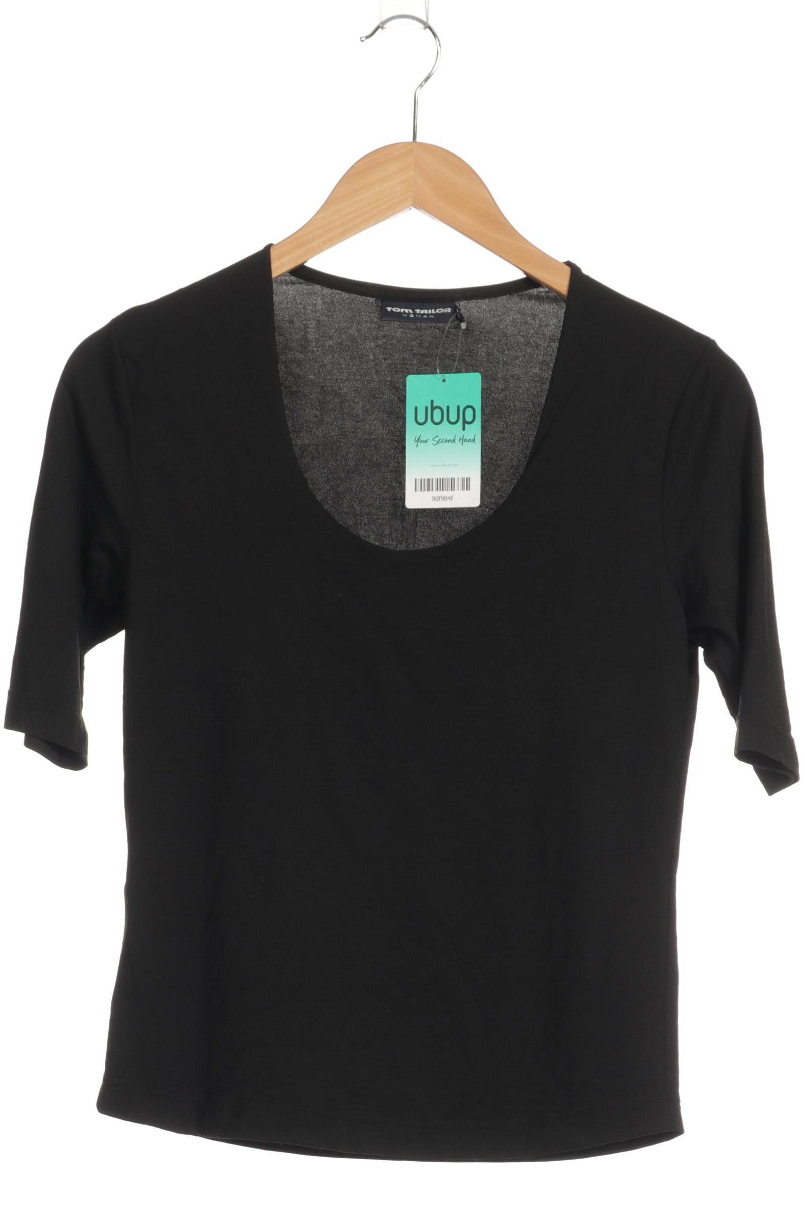 

Tom Tailor Damen T-Shirt, schwarz, Gr.