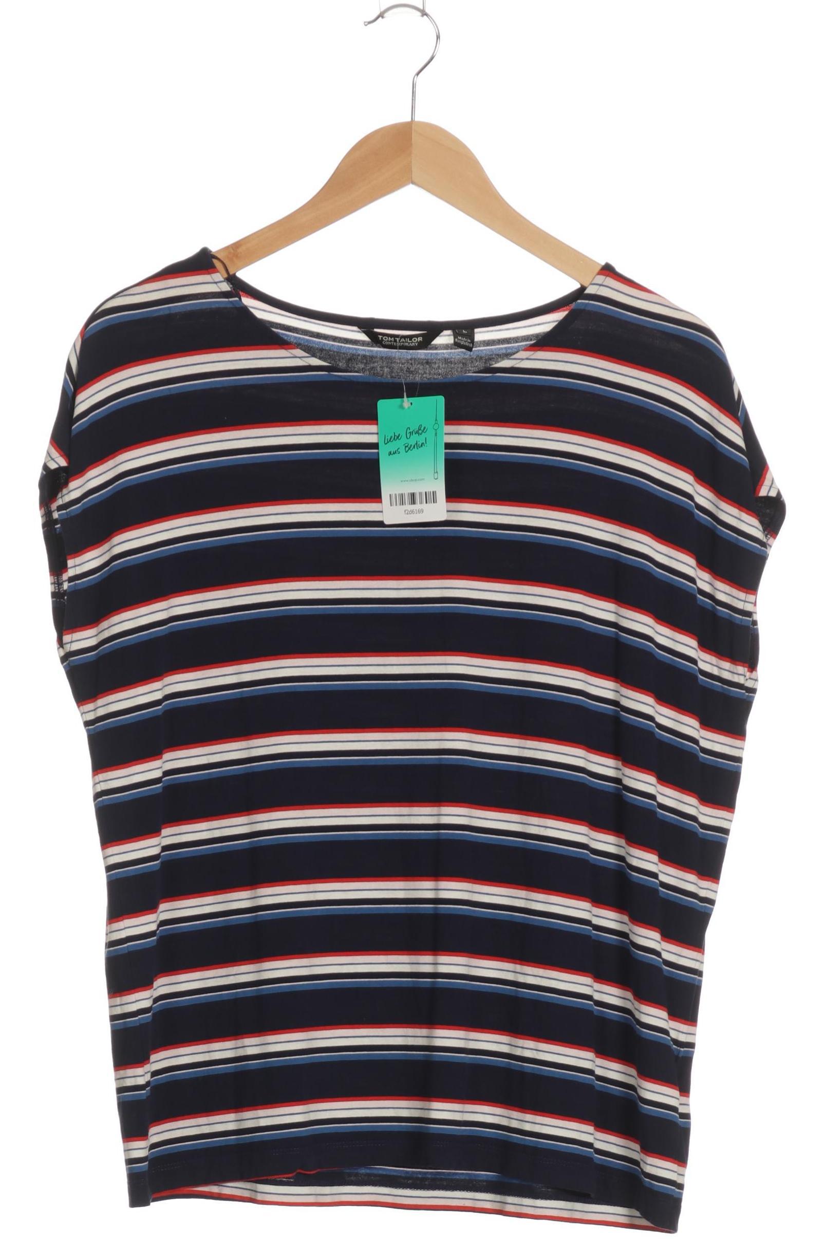

Tom Tailor Damen T-Shirt, blau, Gr.
