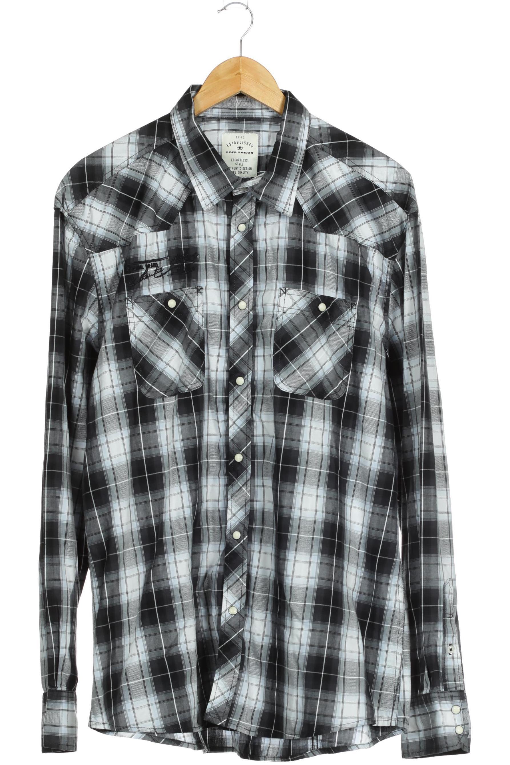 

Tom Tailor Herren Hemd, grau, Gr.