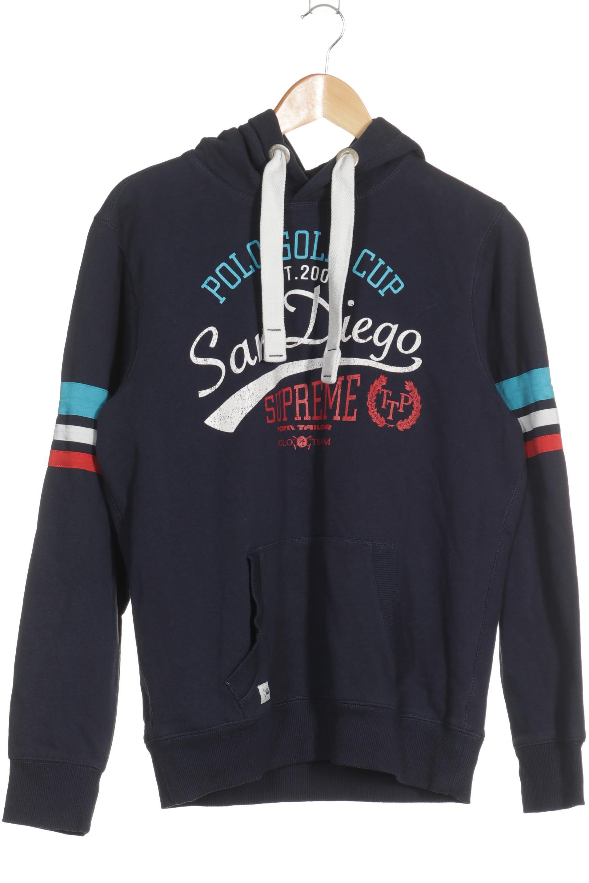 

Tom Tailor Herren Kapuzenpullover, blau, Gr.