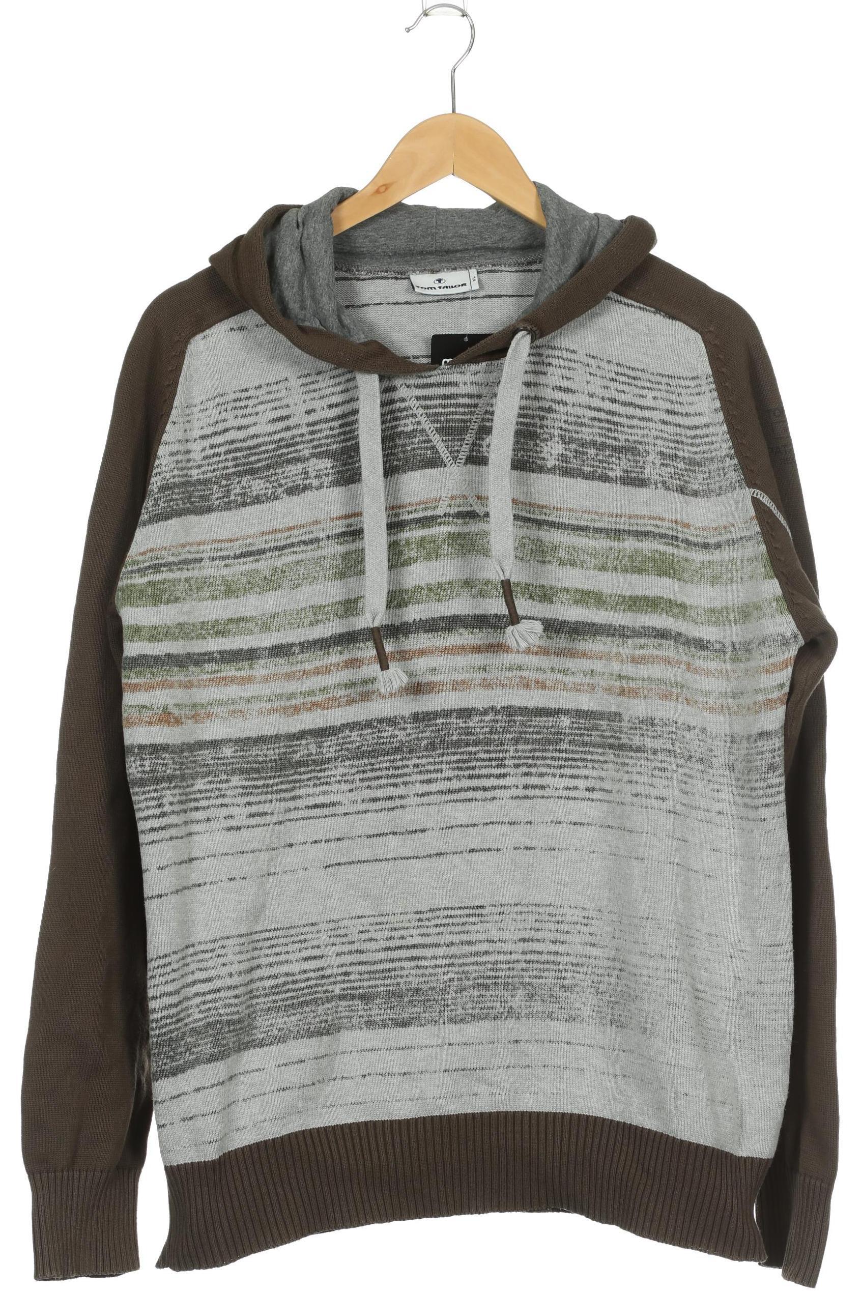 

Tom Tailor Herren Kapuzenpullover, grau, Gr.