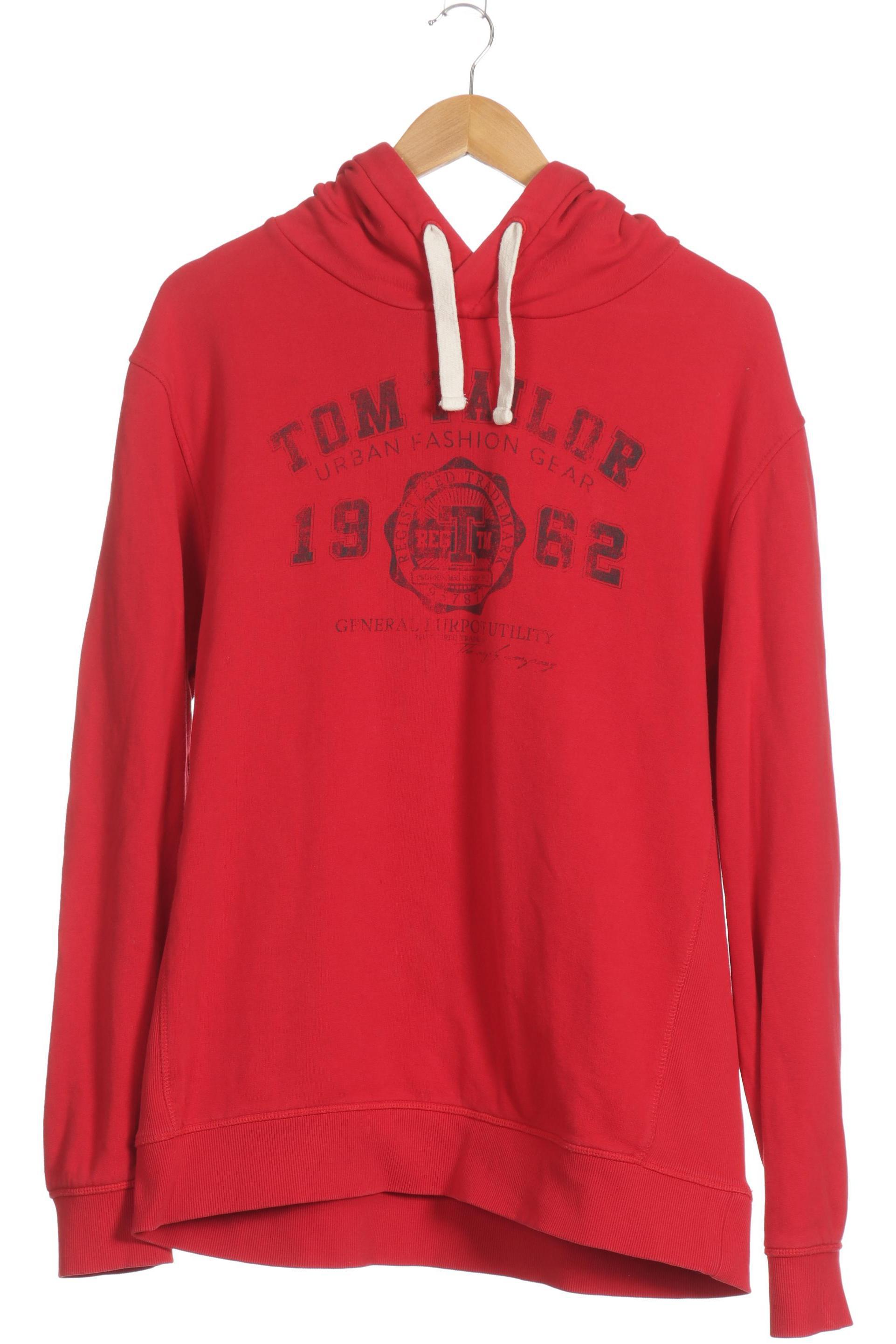 

Tom Tailor Herren Kapuzenpullover, rot, Gr.