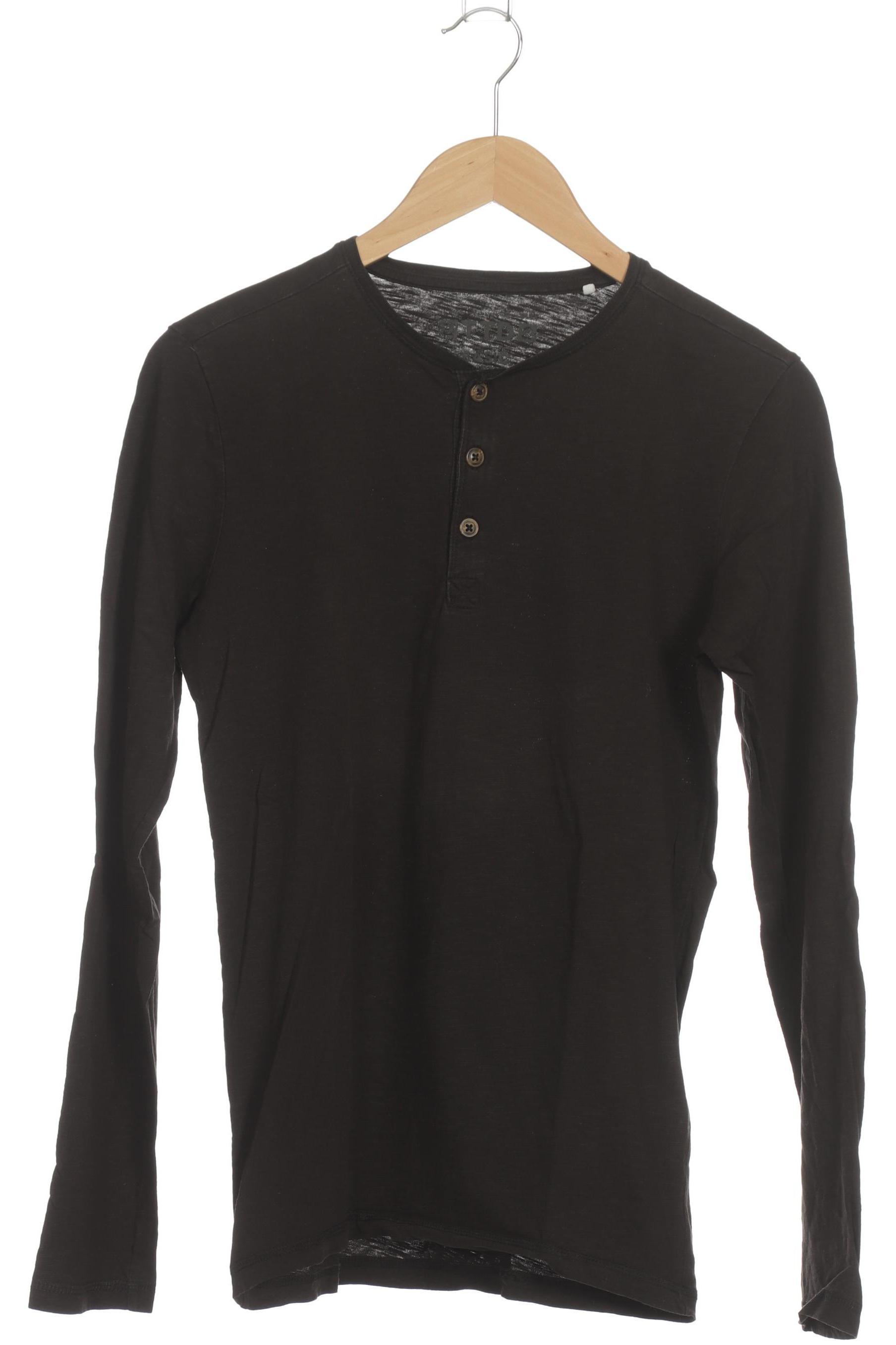 Thumbnail - Tom Tailor Herren Langarmshirt, schwarz, Gr.