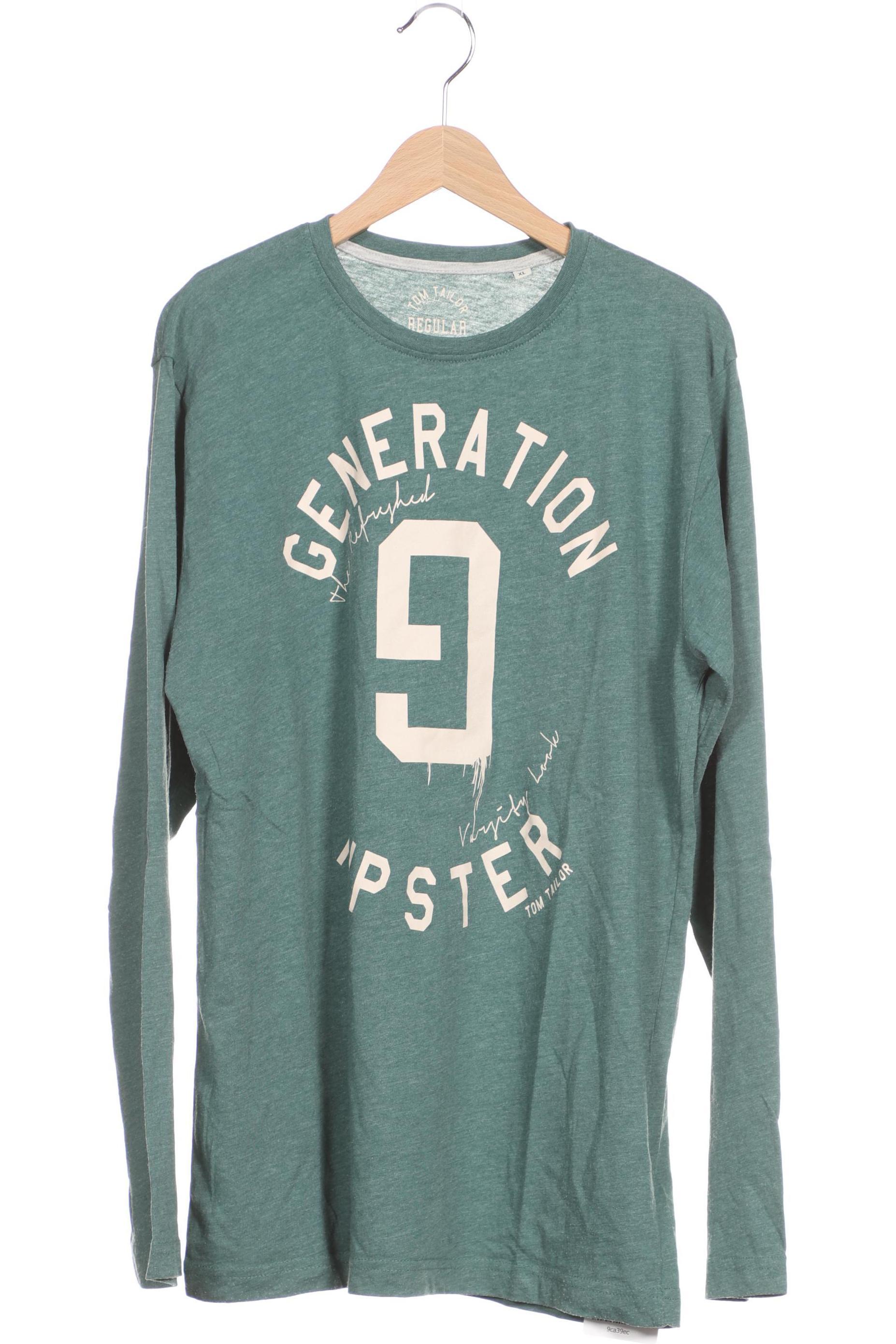 

Tom Tailor Herren Langarmshirt, grün, Gr.