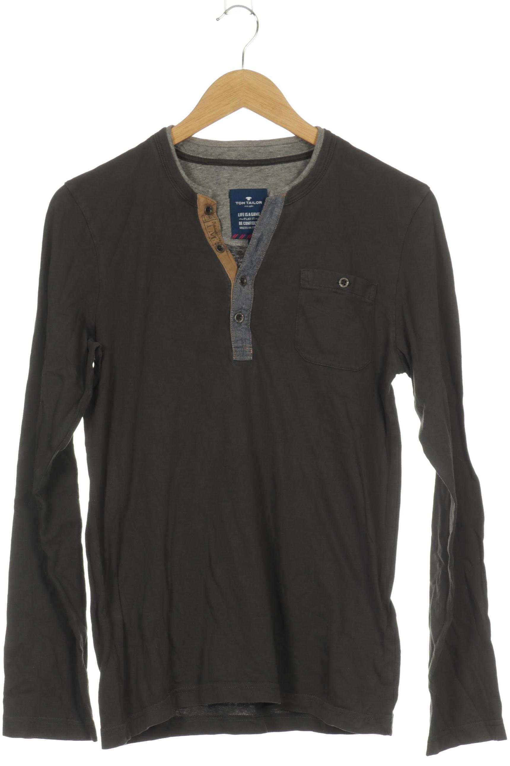 

Tom Tailor Herren Langarmshirt, grau, Gr.