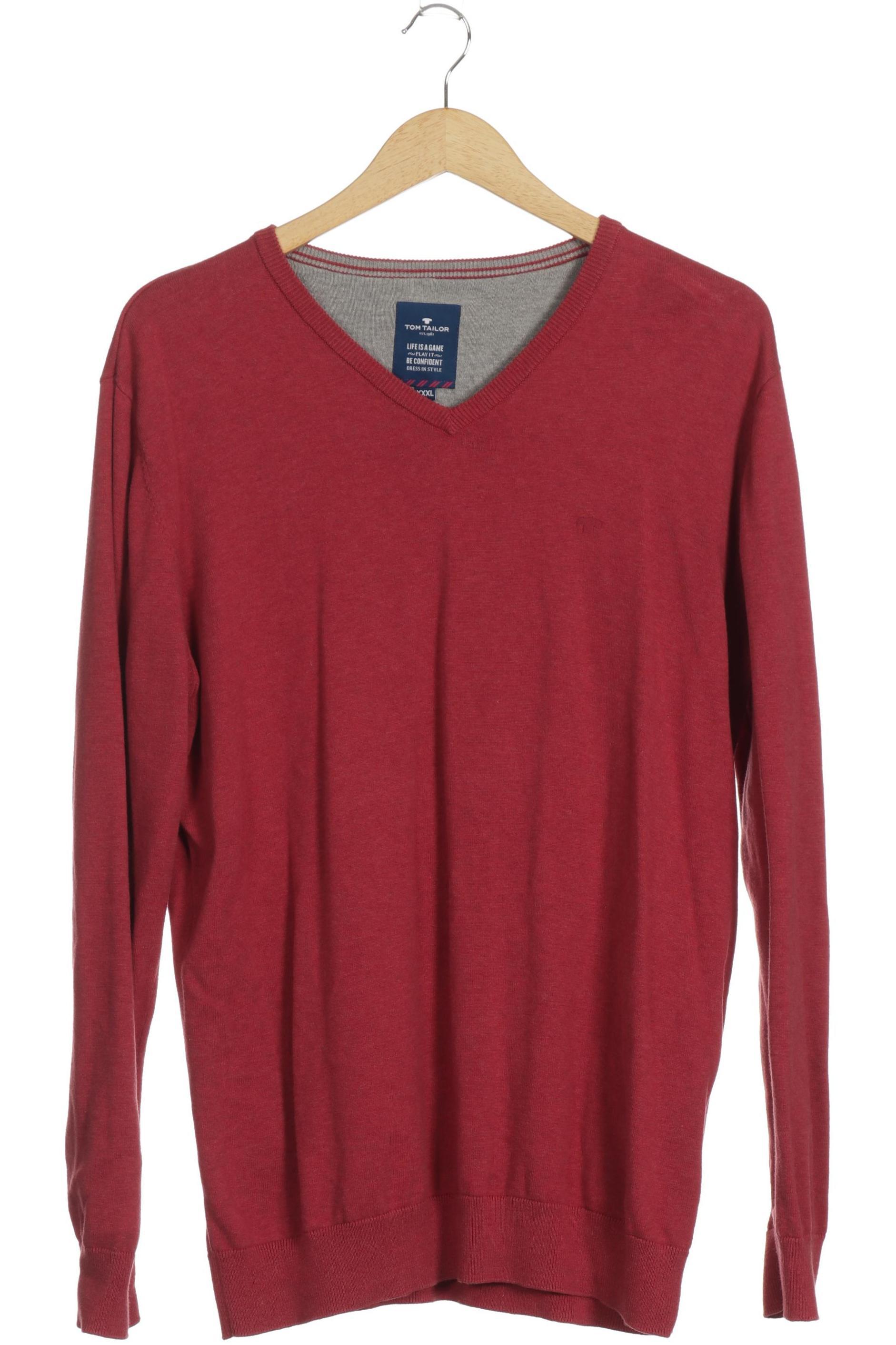

Tom Tailor Herren Pullover, rot, Gr.