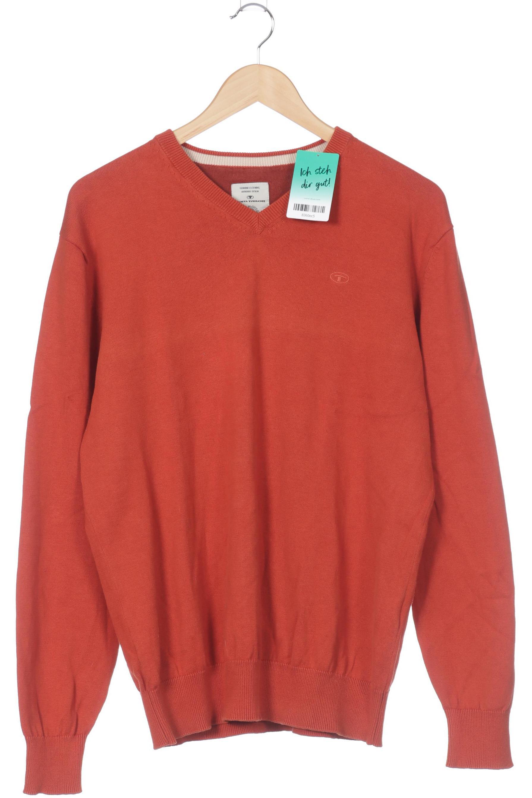 

Tom Tailor Herren Pullover, orange, Gr.