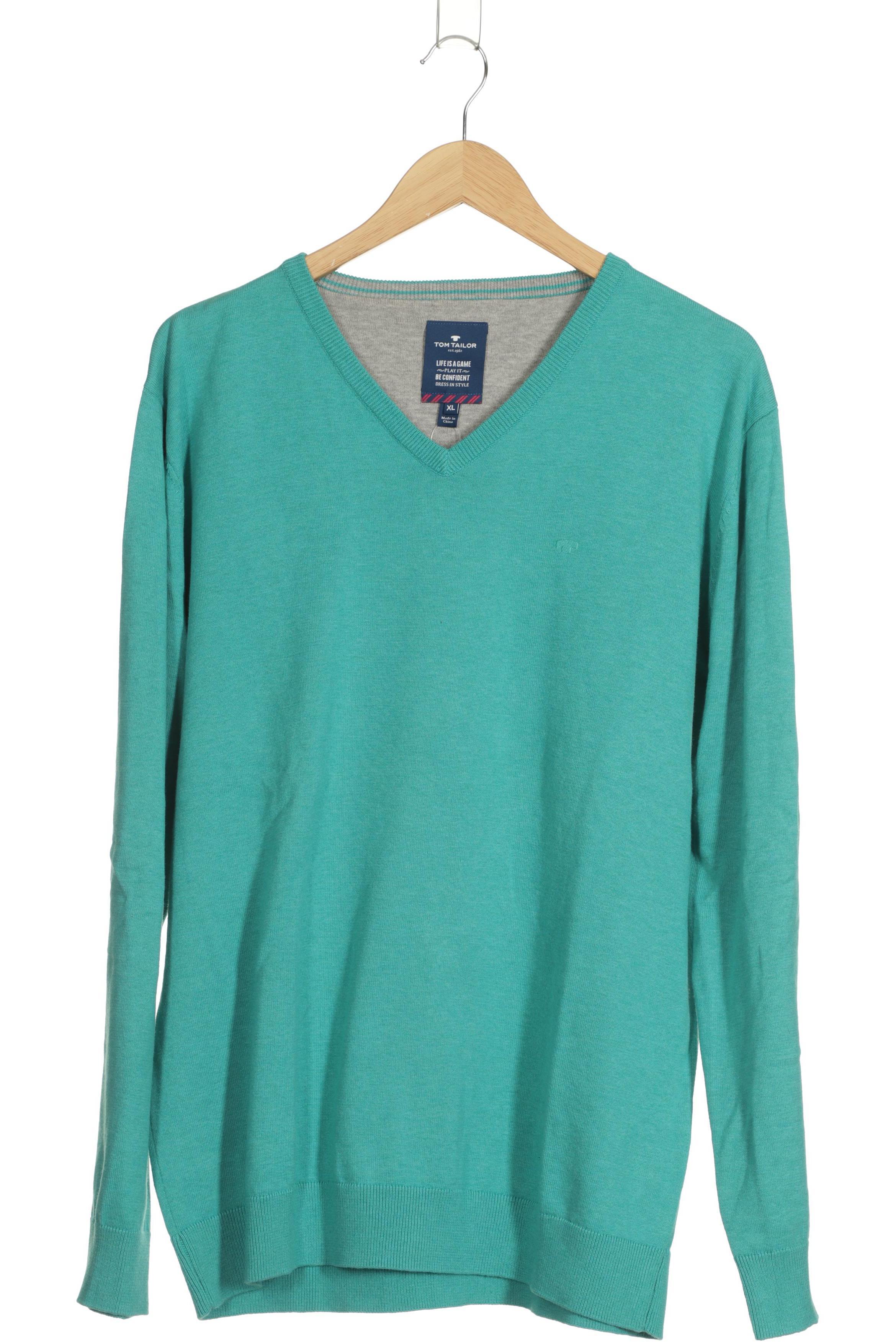 

Tom Tailor Herren Pullover, türkis, Gr.