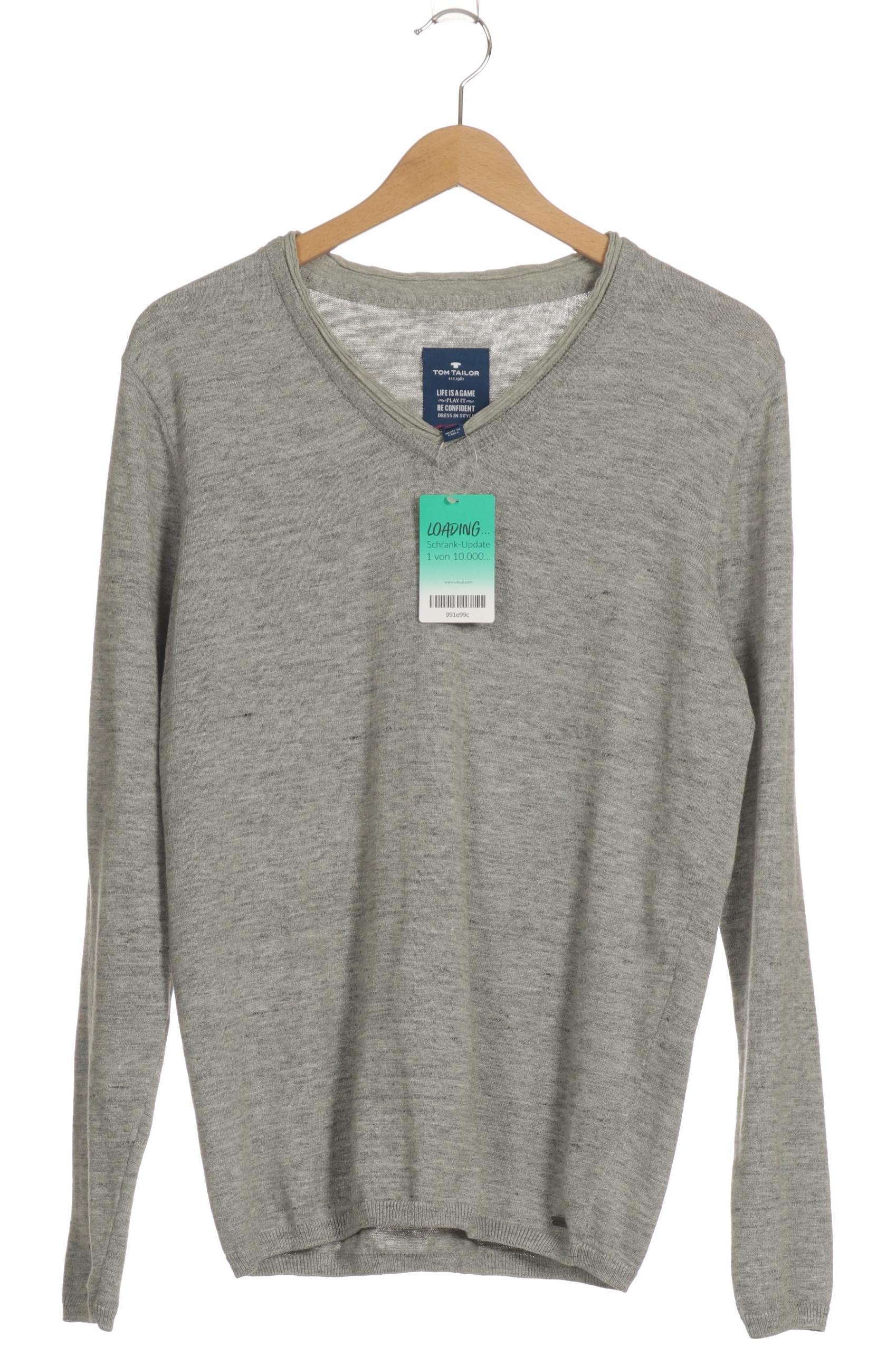 

Tom Tailor Herren Pullover, silber, Gr.
