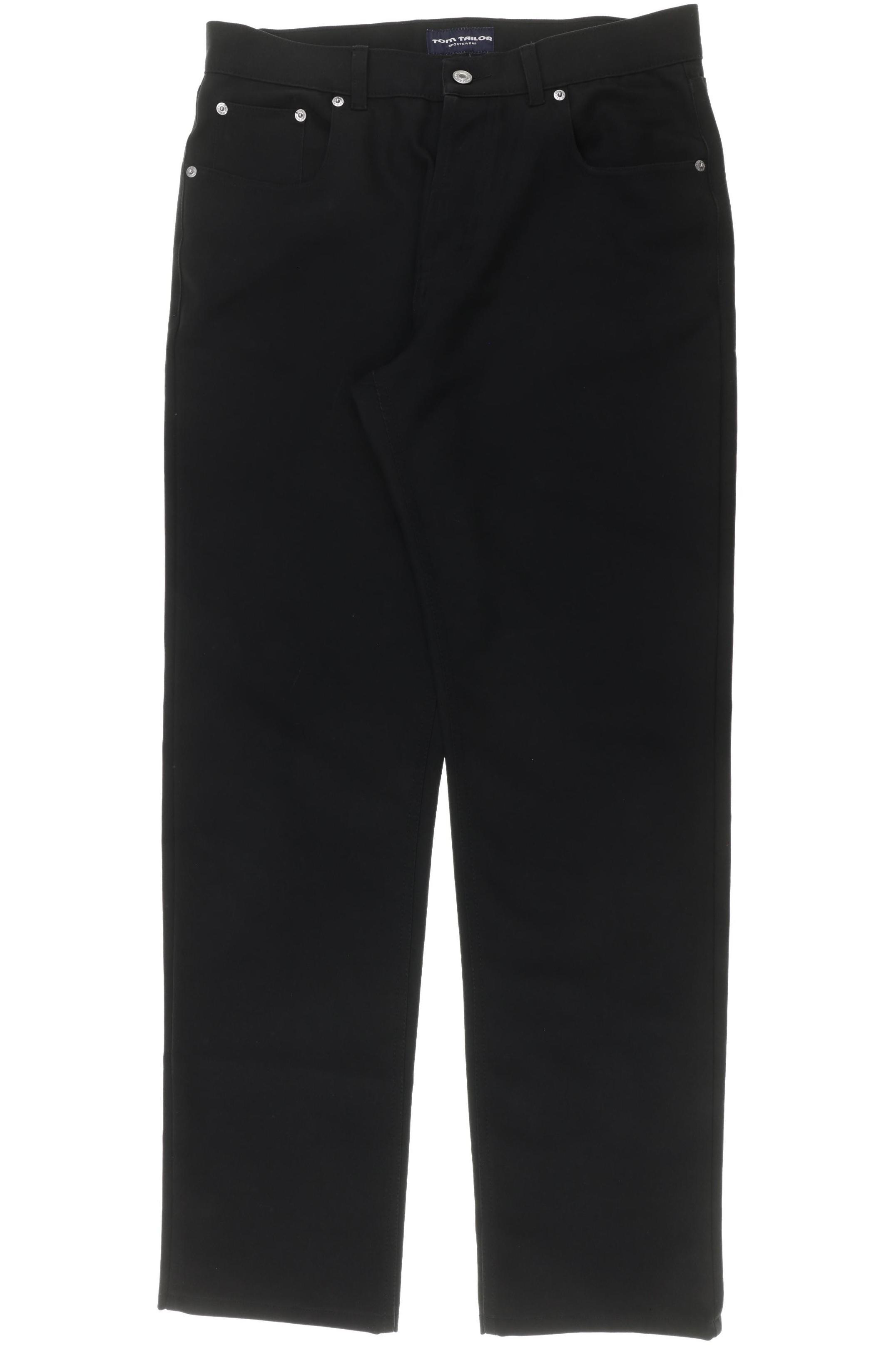 Thumbnail - Tom Tailor Herren Stoffhose, schwarz, Gr. 34