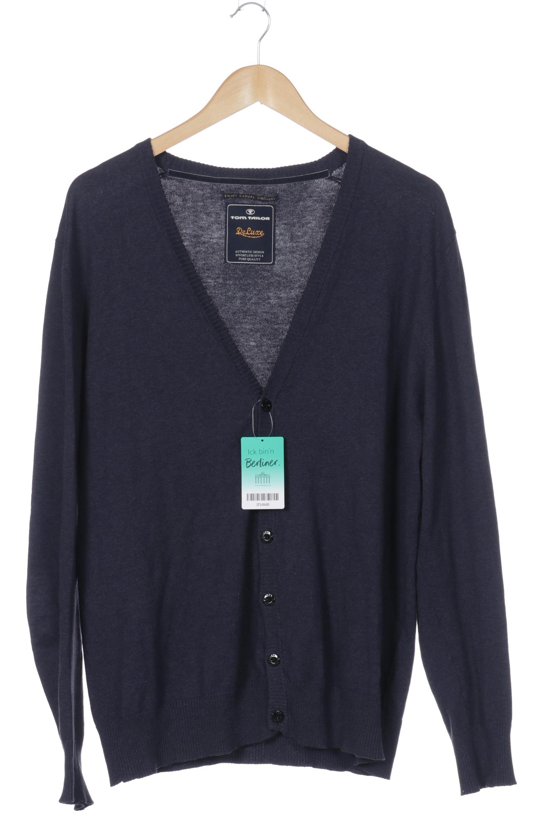 

Tom Tailor Herren Strickjacke, blau, Gr.