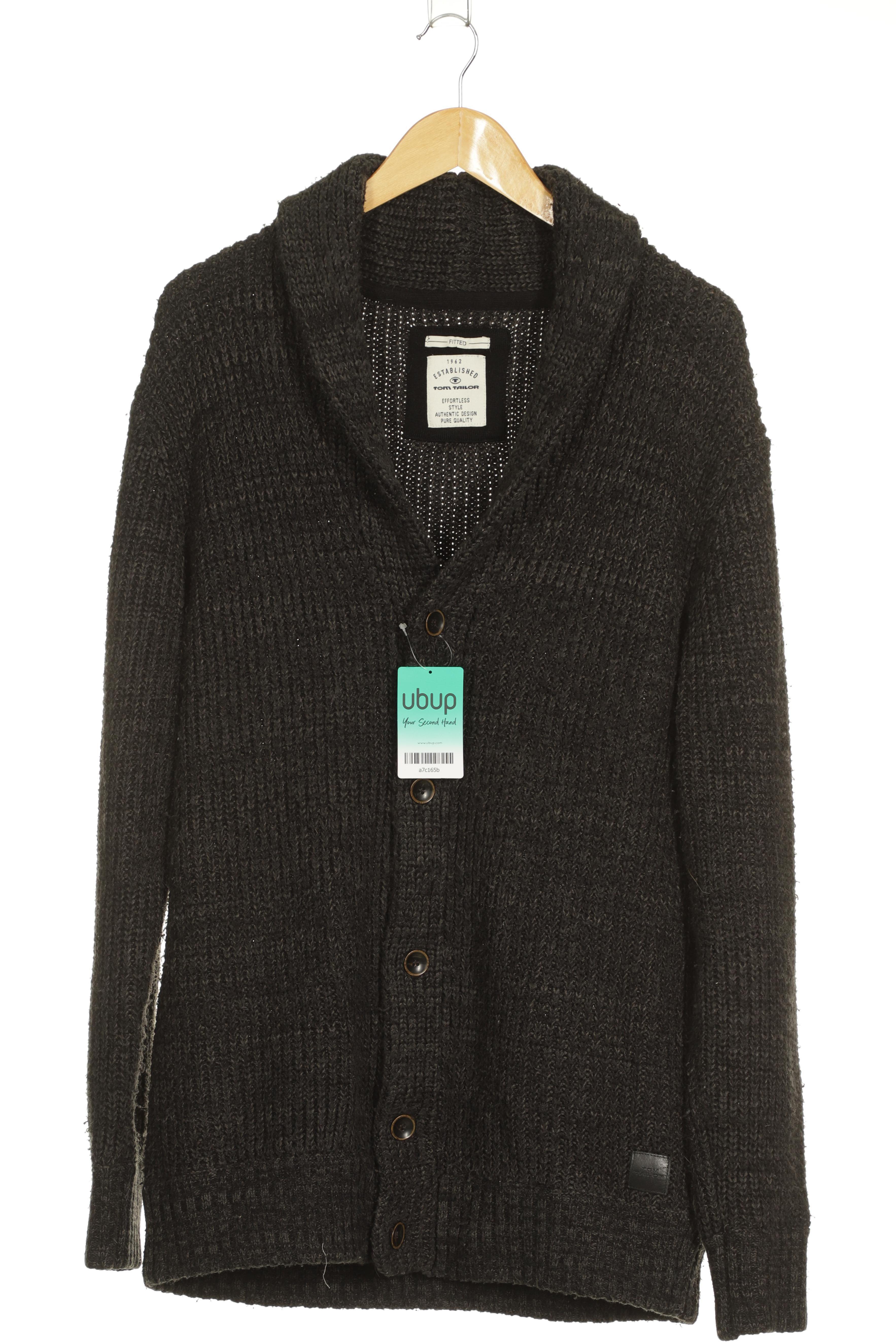 Thumbnail - Tom Tailor Herren Strickjacke, schwarz, Gr.