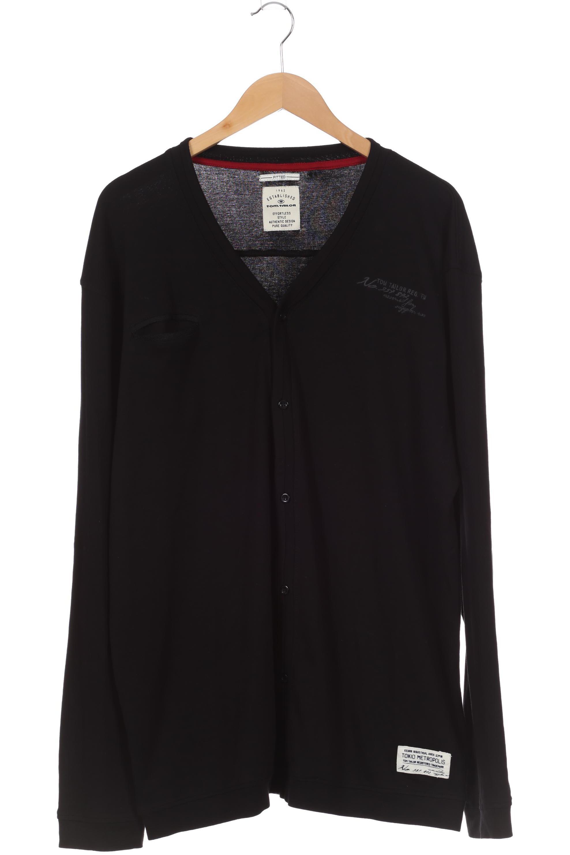 

Tom Tailor Herren Strickjacke, schwarz, Gr.